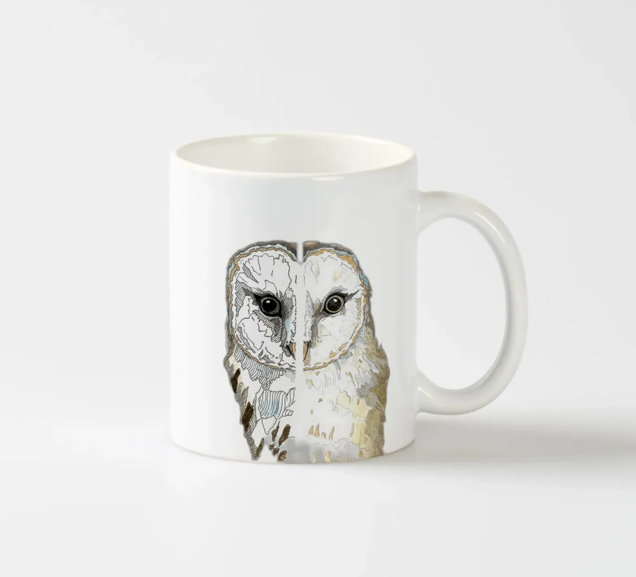 I see you tazza in ceramica da Magpie luck