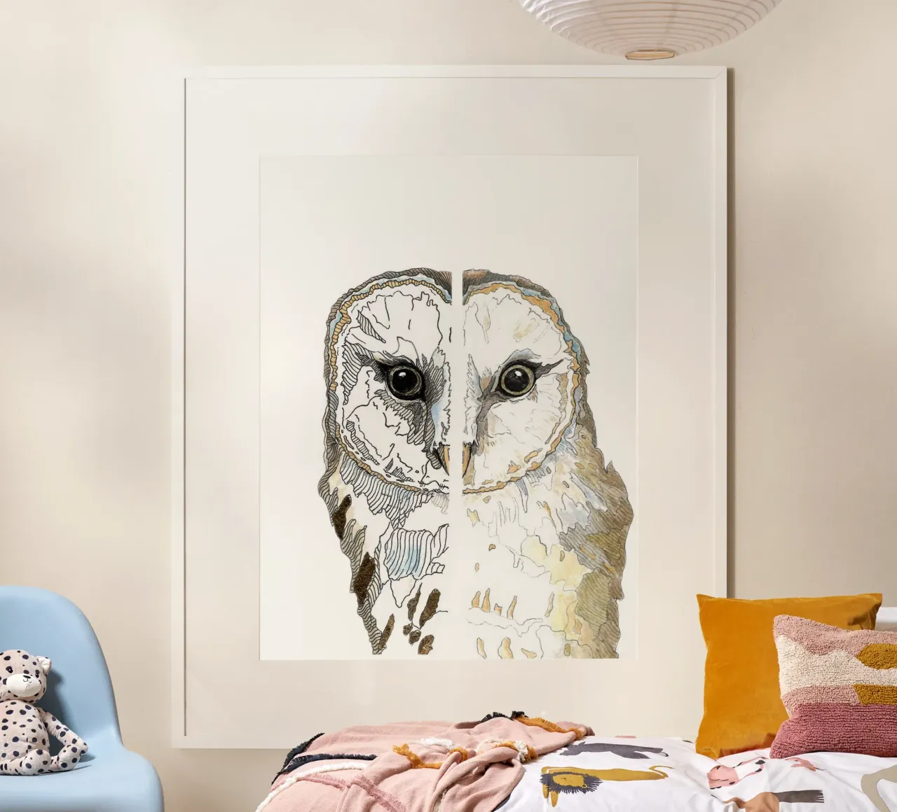 I see you poster con telaio in alluminio da Magpie luck