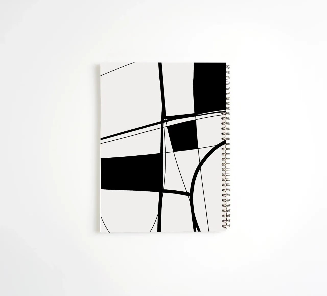 Cats & Dotz - Abstract 02 spiral notebook by The Artcircle