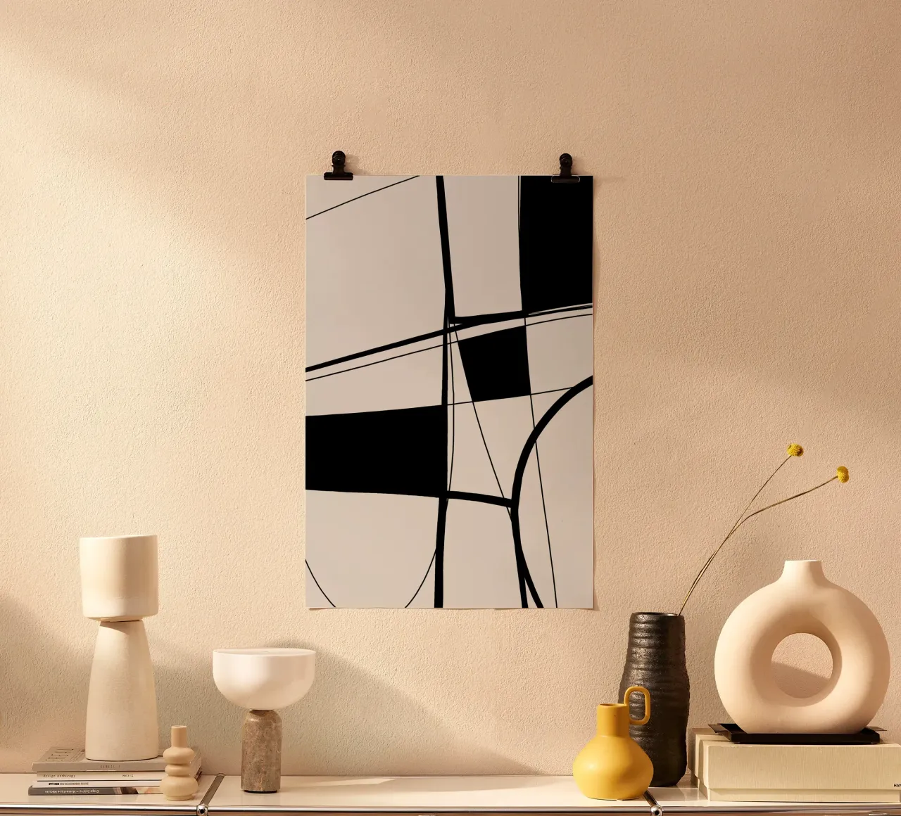 Gatti e puntini - Astratto 02 poster da The Artcircle