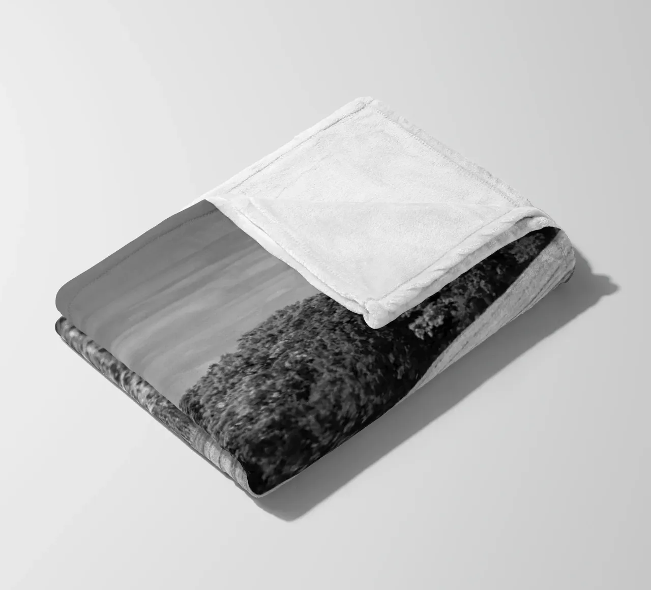 Stubble fields 3 fleece blanket by Barbara Buderath Fotodesign