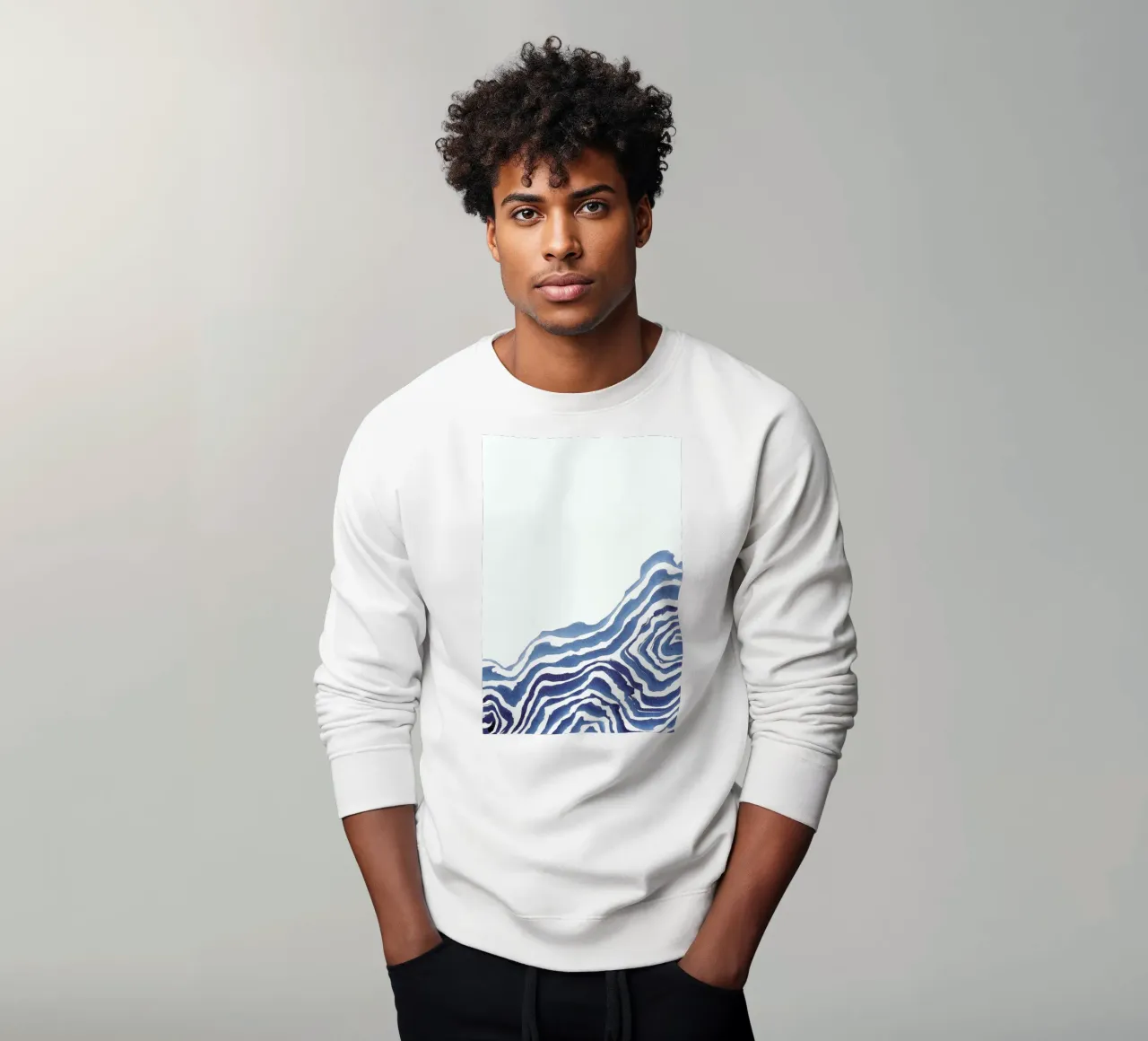 Wave I felpa da Kristen Polsinelli