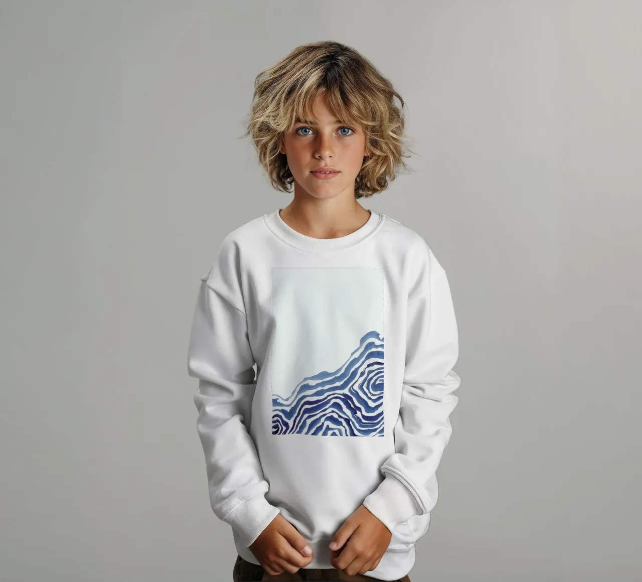 Wave I felpa bambino da Kristen Polsinelli