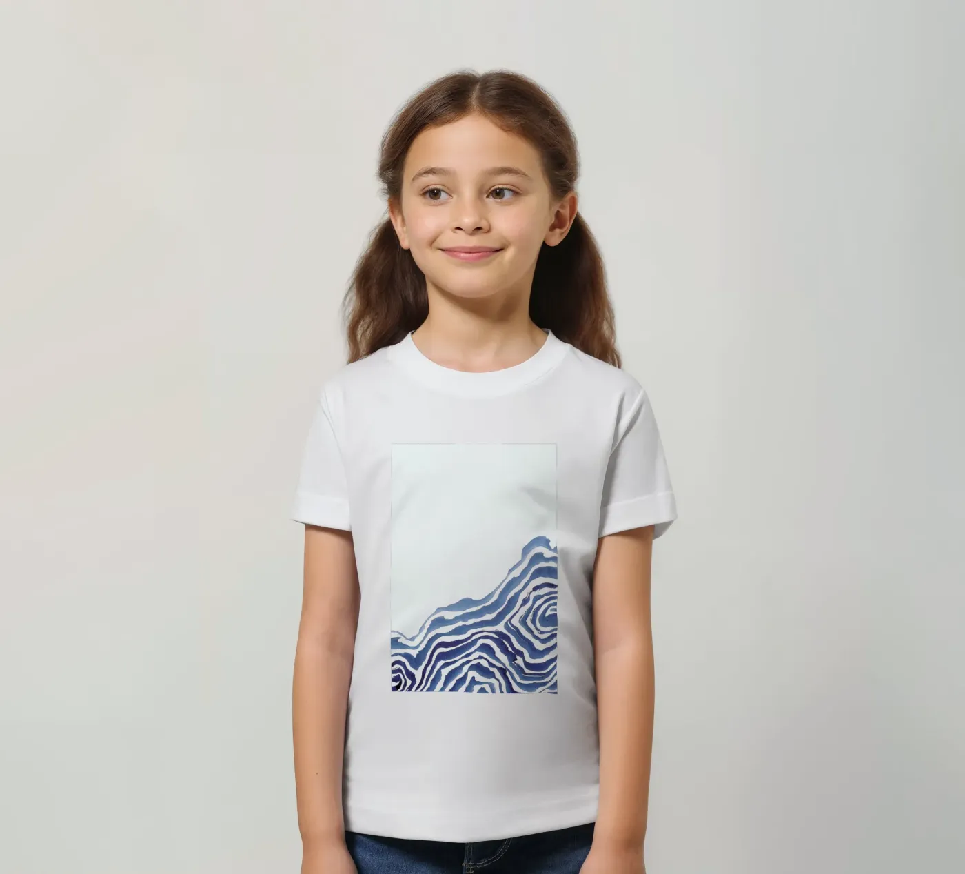 Wave I t-shirt bambini da Kristen Polsinelli