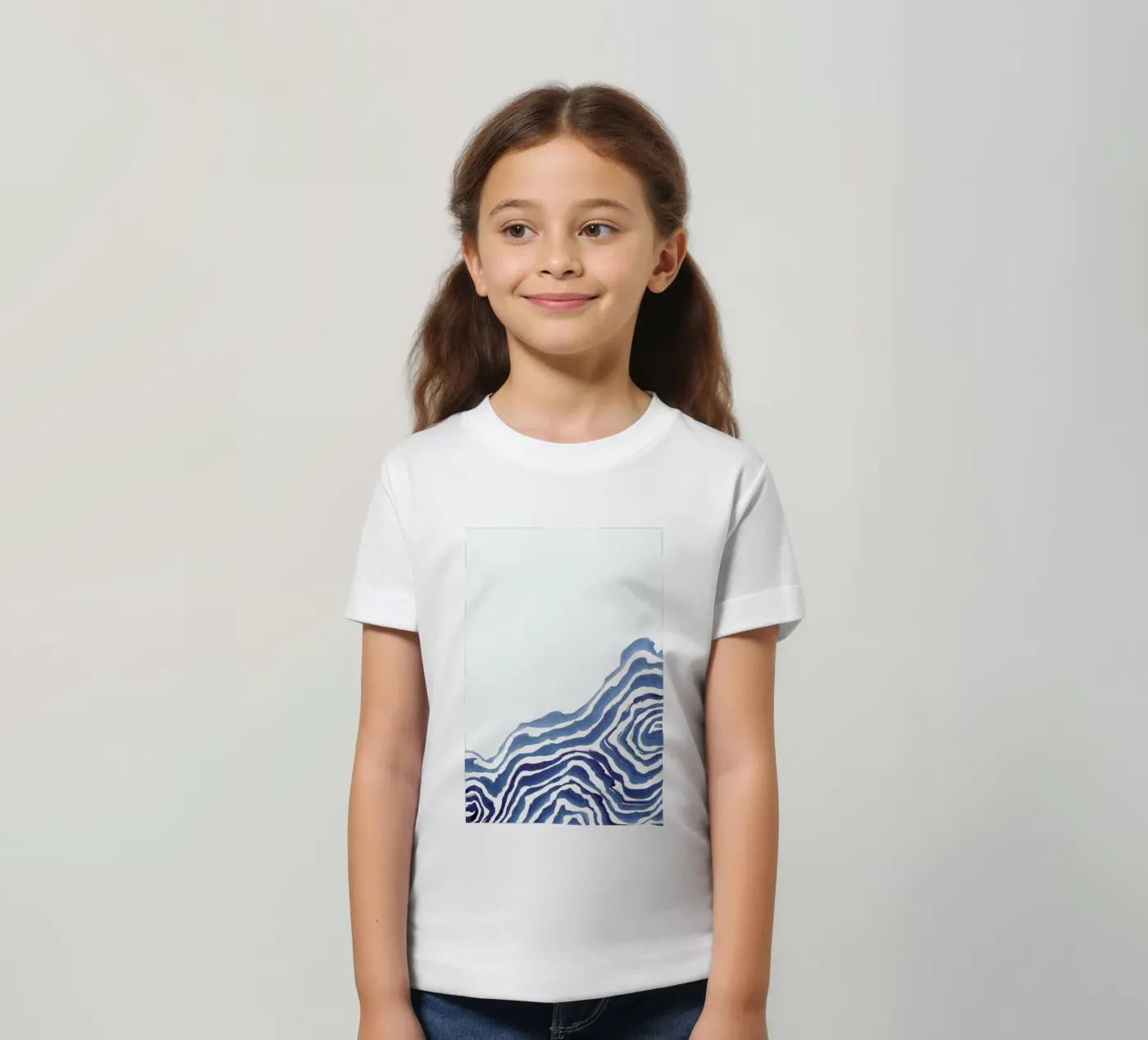 Wave I t-shirt bambini da Kristen Polsinelli