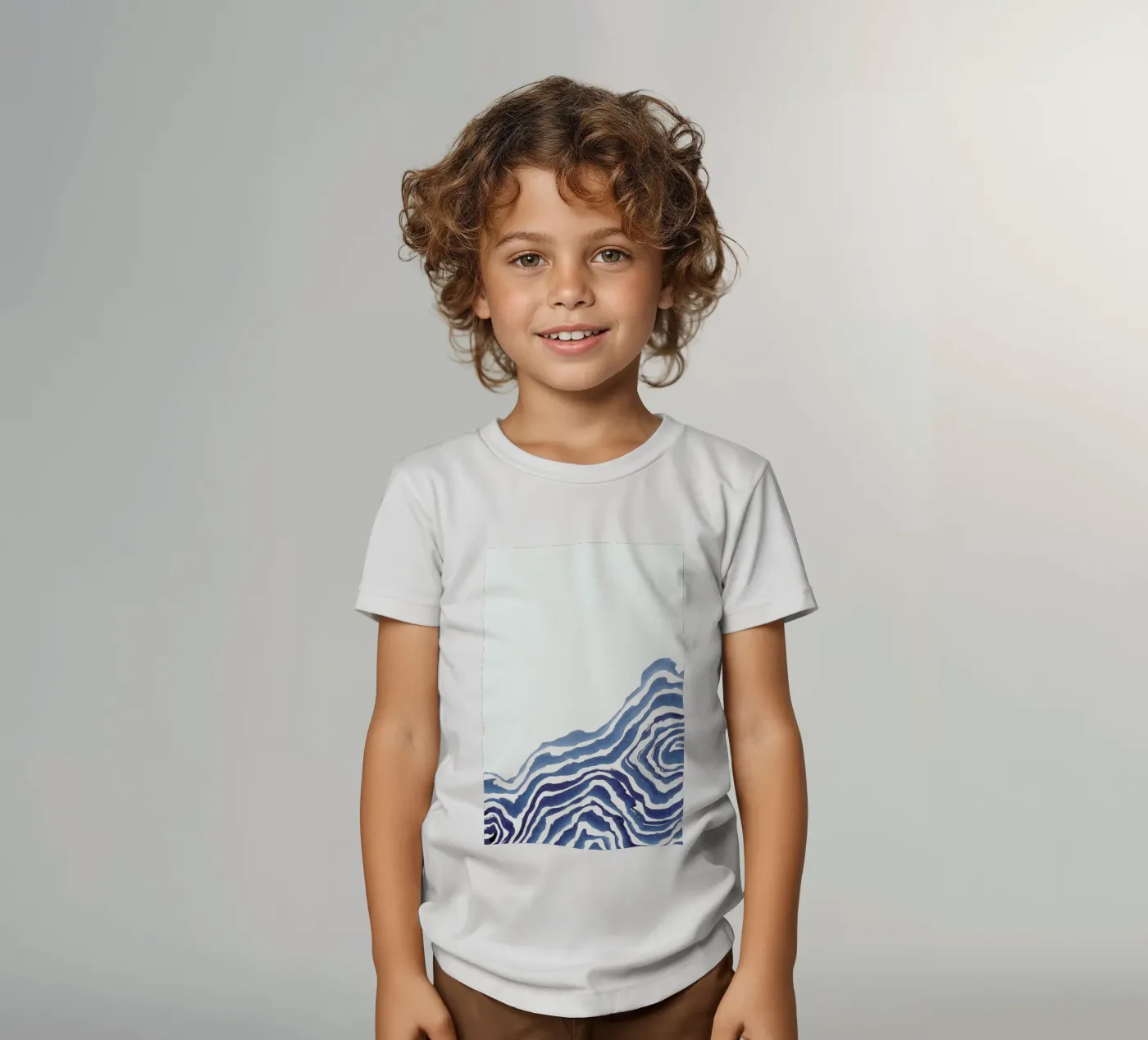 Wave I t-shirt bambini da Kristen Polsinelli