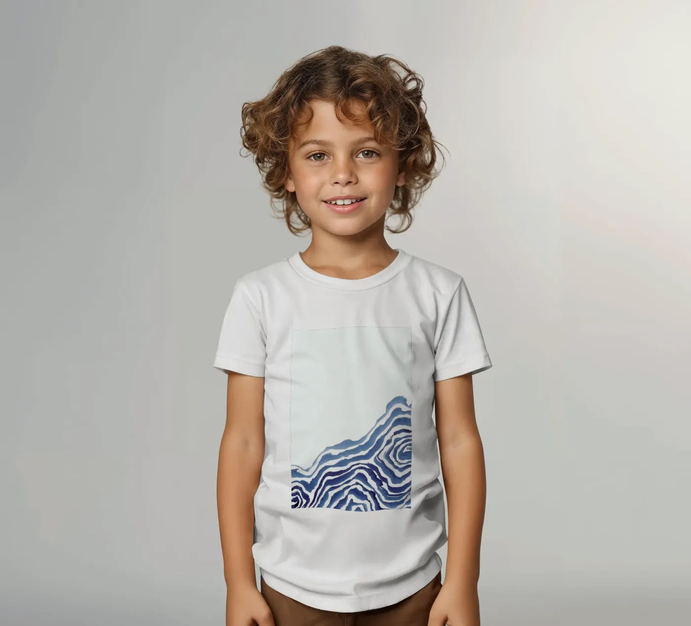 Wave I t-shirt bambini da Kristen Polsinelli