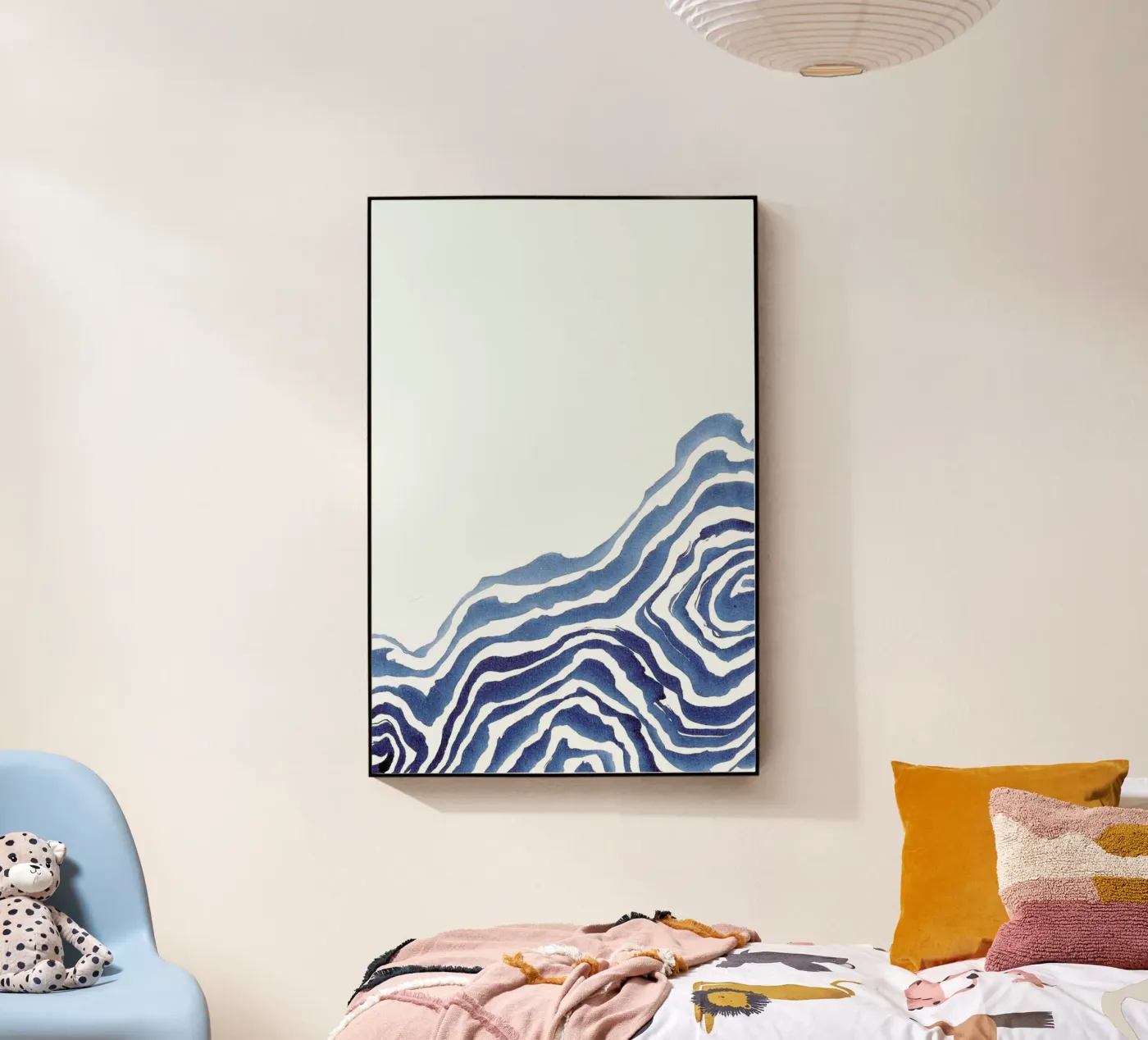 Wave I acrylic glass by Kristen Polsinelli