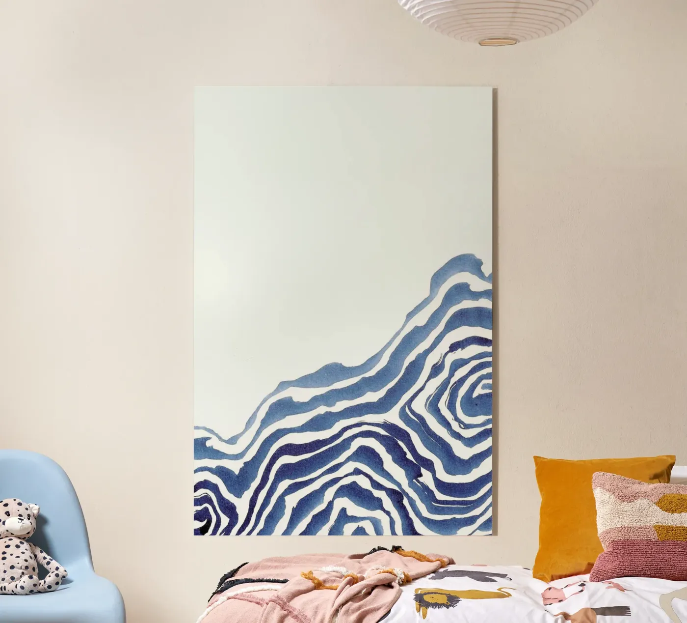 Wave I acrylic glass by Kristen Polsinelli