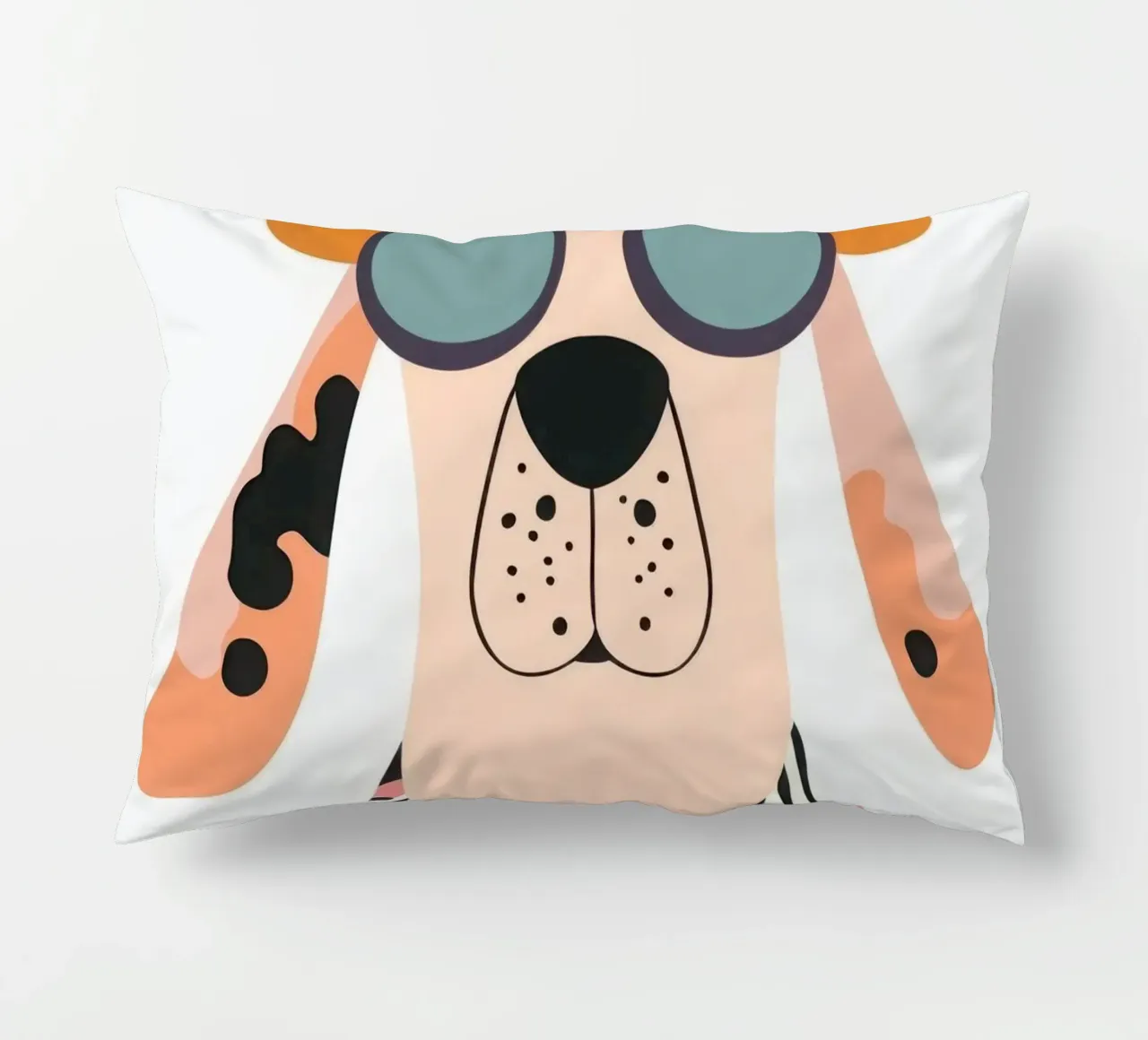 Chien tropicale cuscino da So Cute Land - Affiches et posters