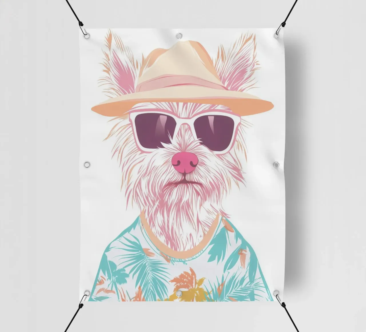 Cucciolo tropicale telo in pvc da So Cute Land - Affiches et posters