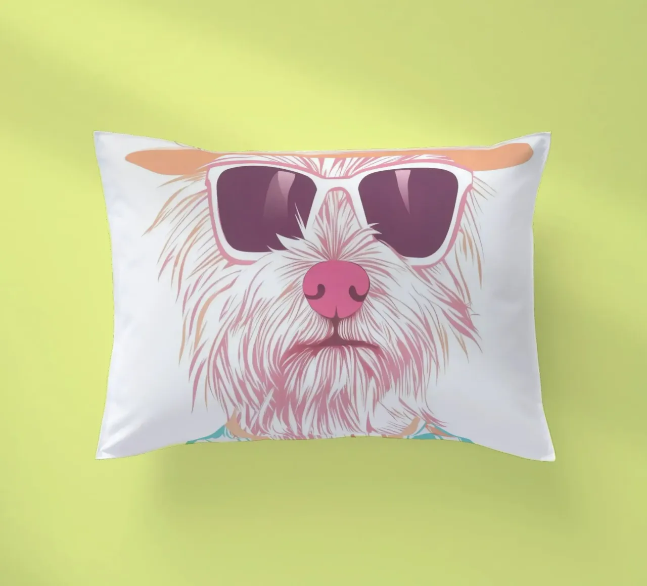 Cucciolo tropicale cuscino da So Cute Land - Affiches et posters