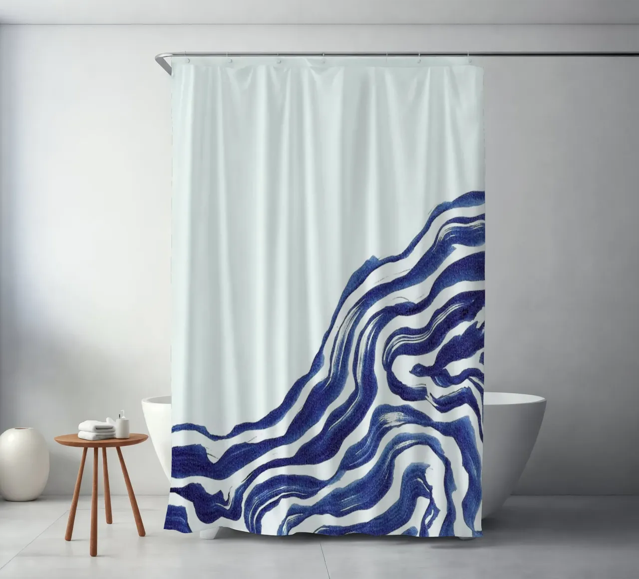 Wave II tenda da doccia da Kristen Polsinelli