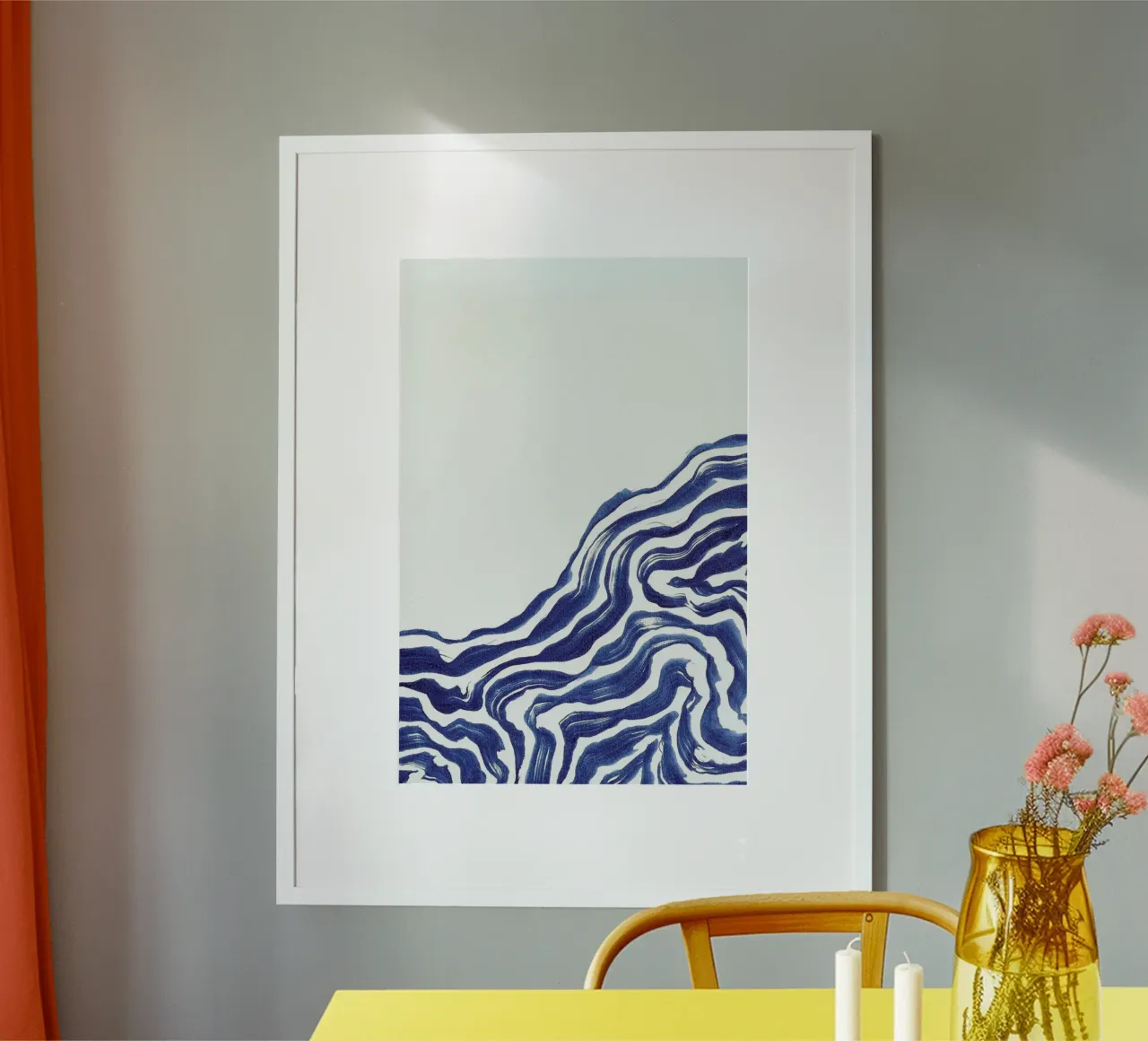 Wave II poster by Kristen Polsinelli