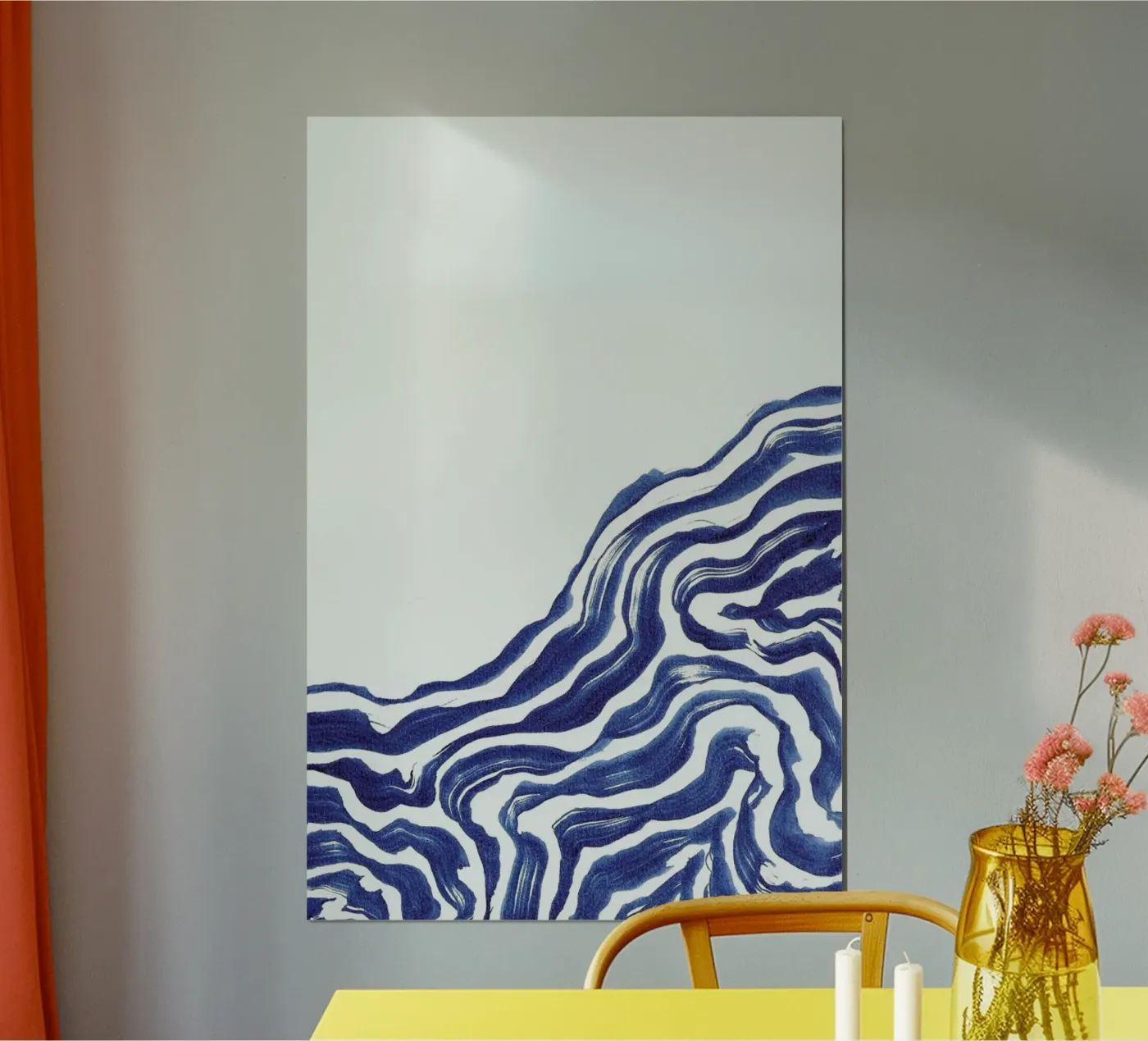 Wave II poster van Kristen Polsinelli