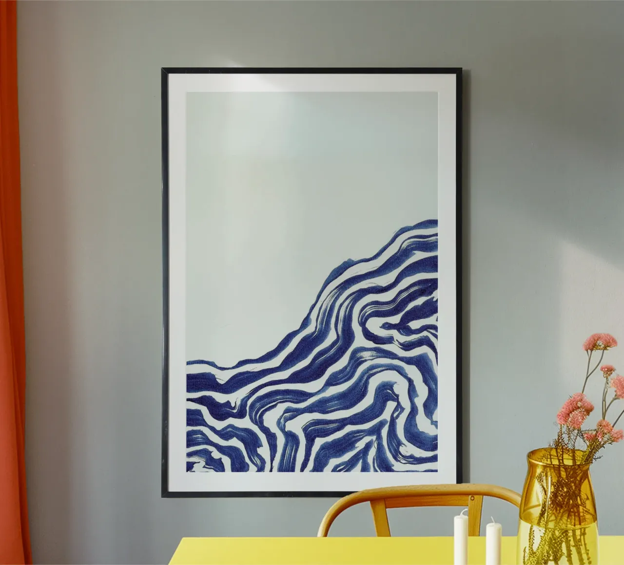 Wave II poster by Kristen Polsinelli