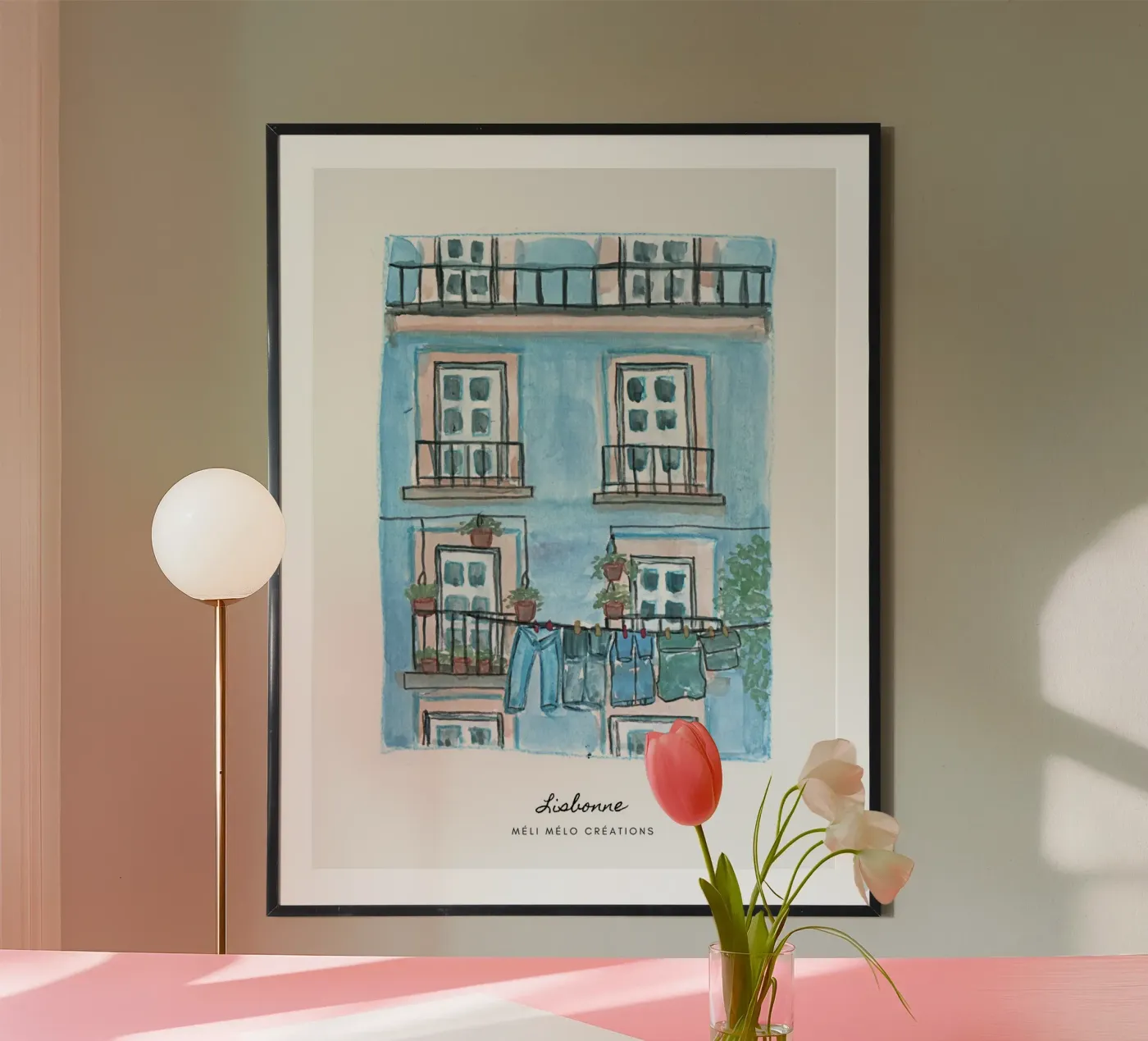 Lisbonne poster da melimelocreations