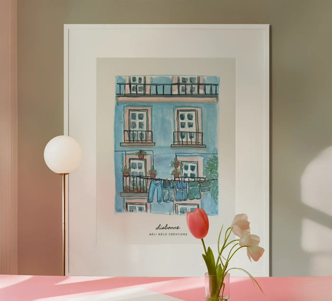 Lisbonne poster da melimelocreations