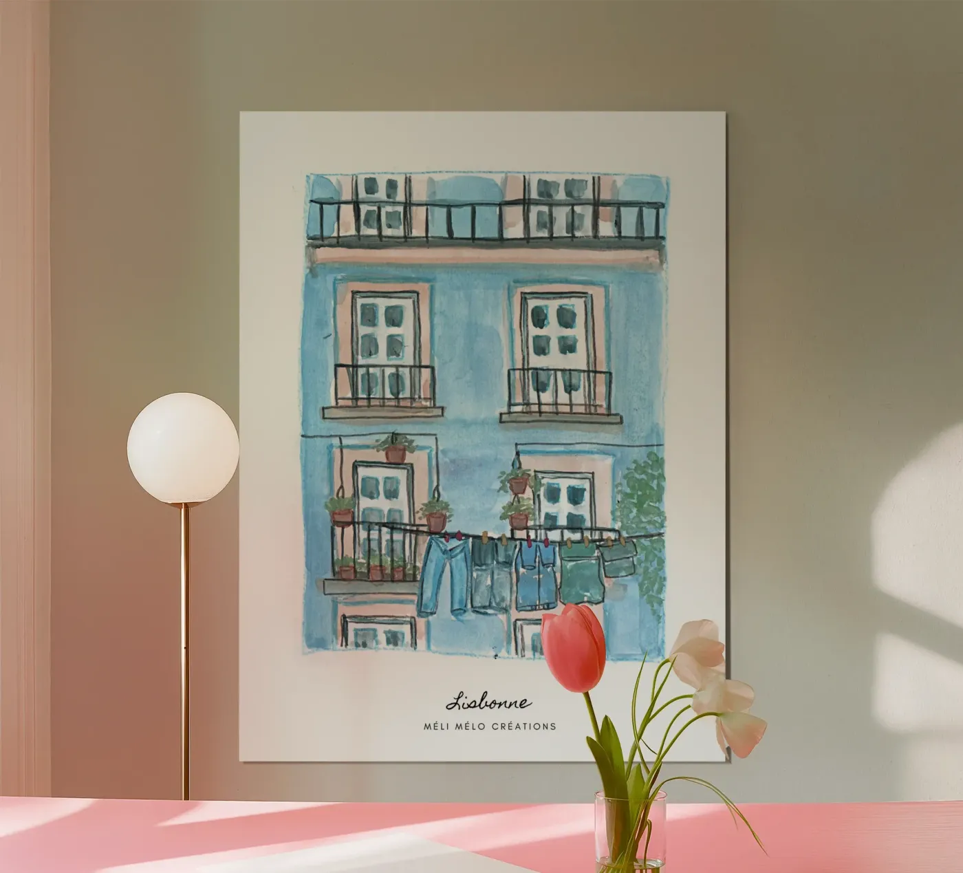 Lisbonne poster da melimelocreations