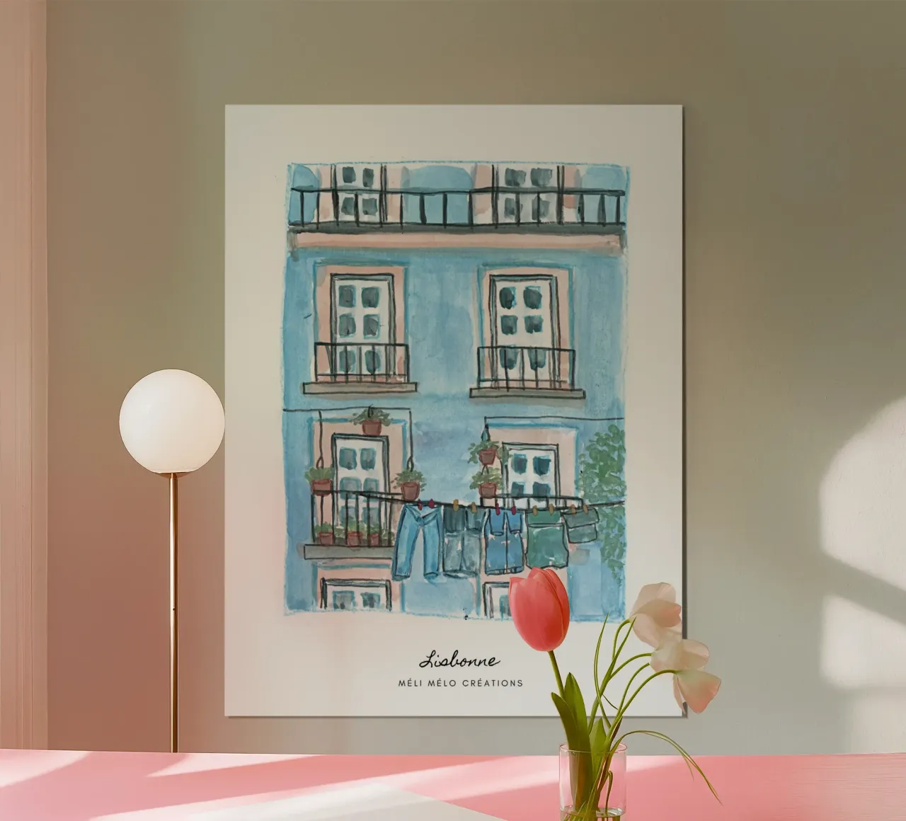 Lisbonne poster da melimelocreations