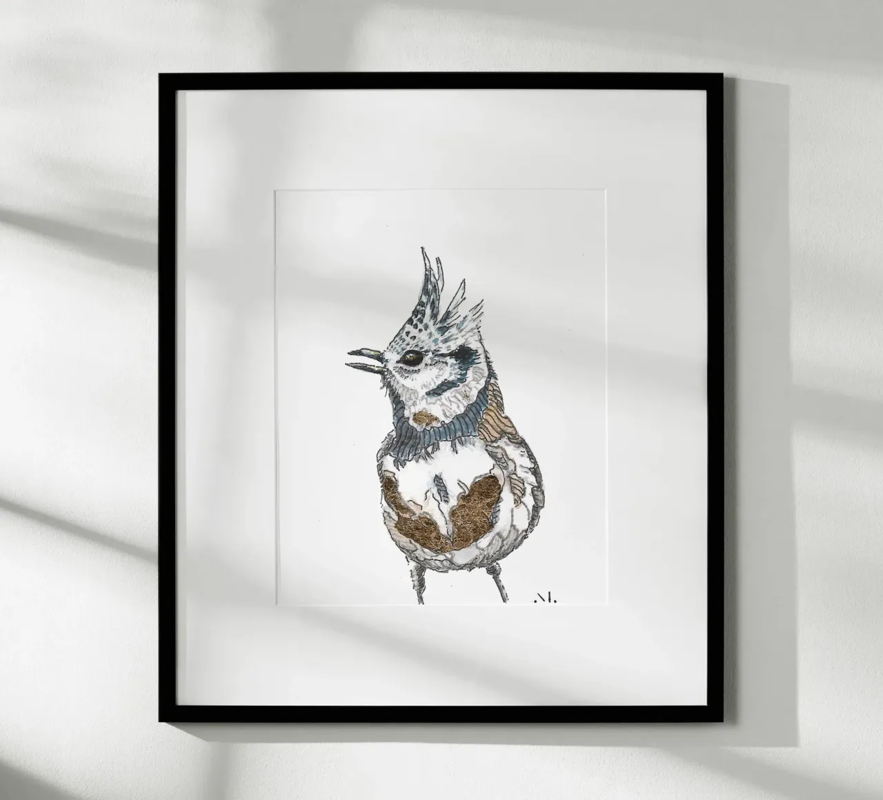 A little bird told me carta hahnemühle da Magpie luck