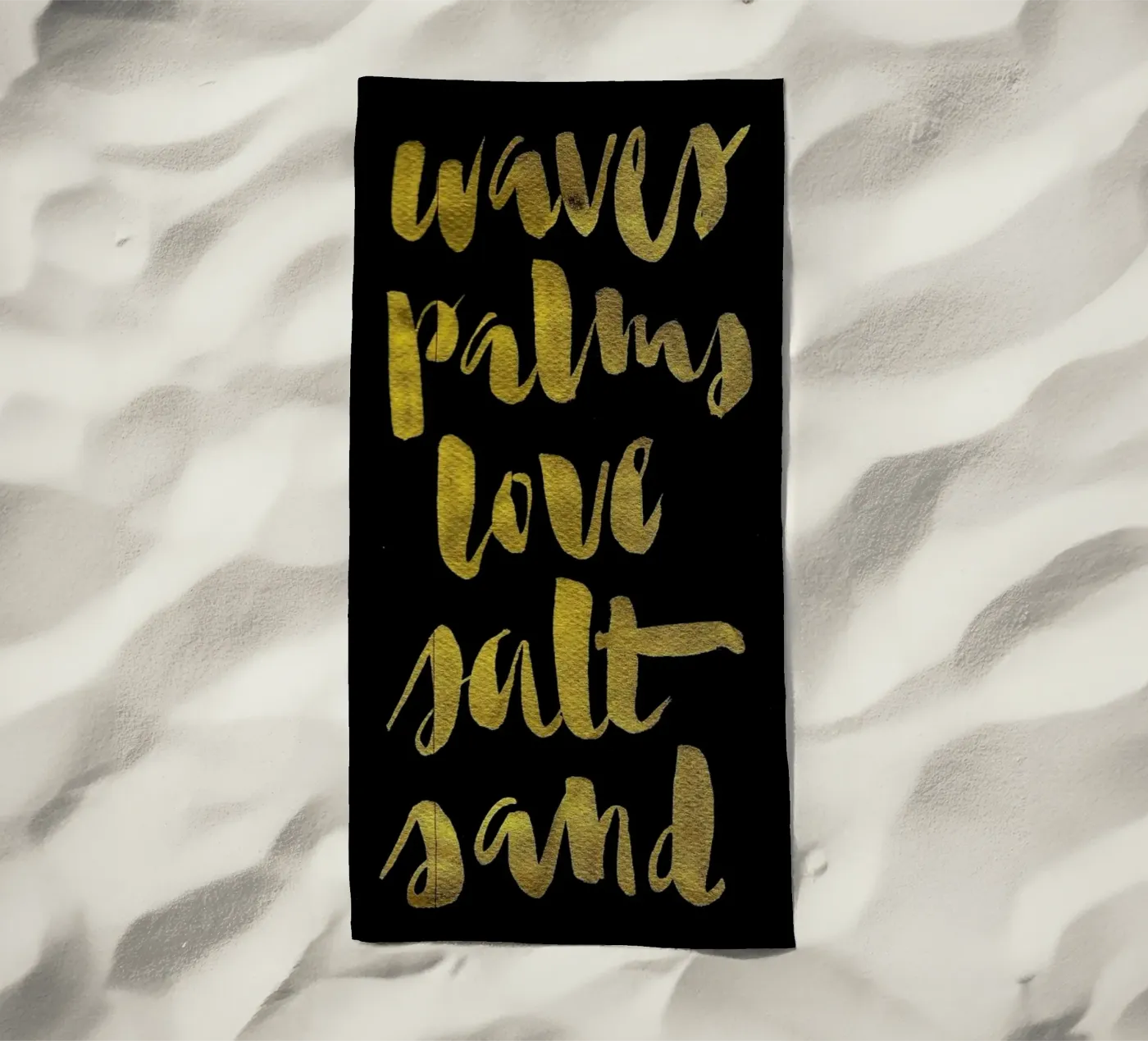Waves, Palms, Love telo mare da Kristen Polsinelli