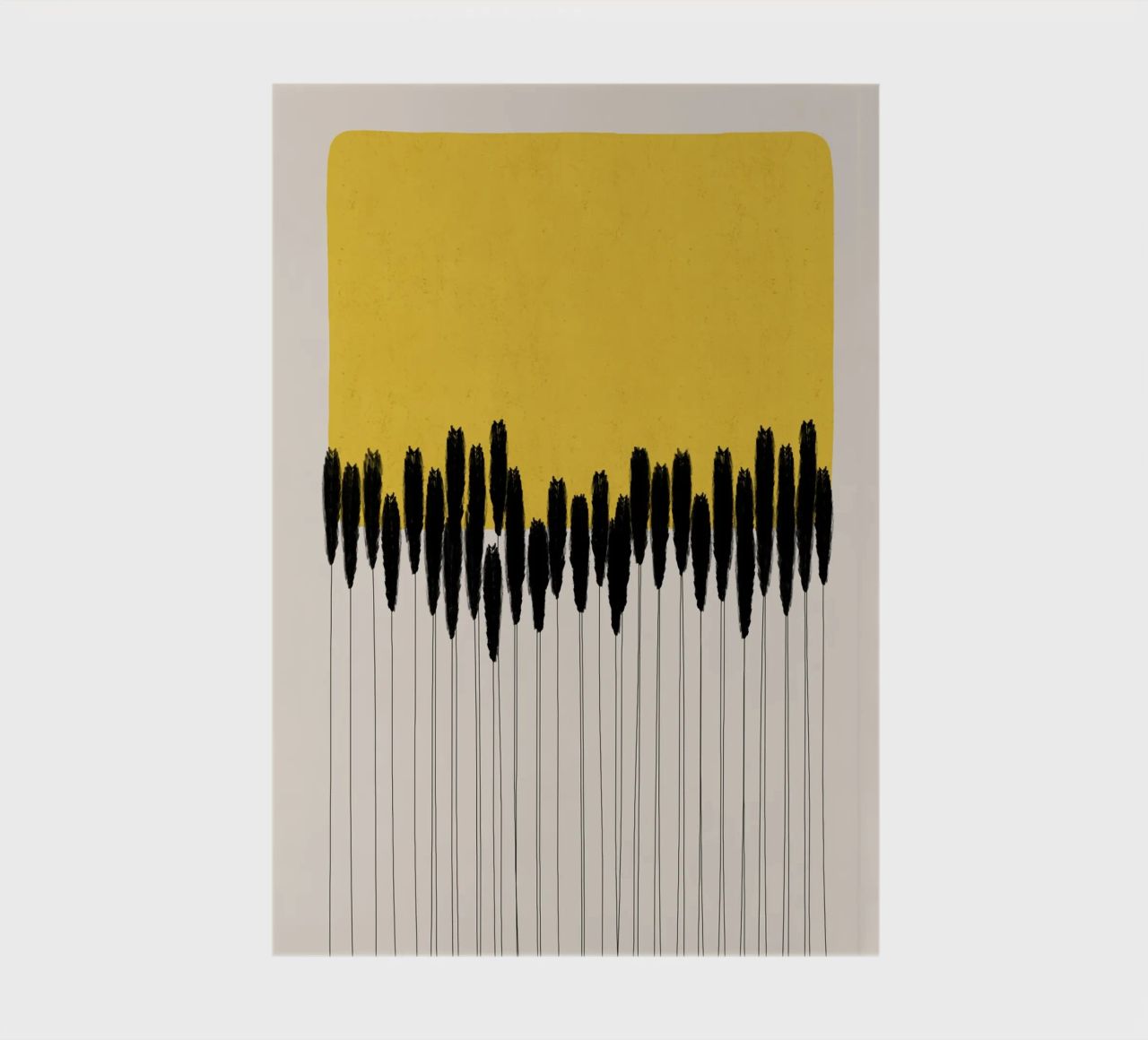 Cats & Dotz - Abstract Ears notebook by The Artcircle