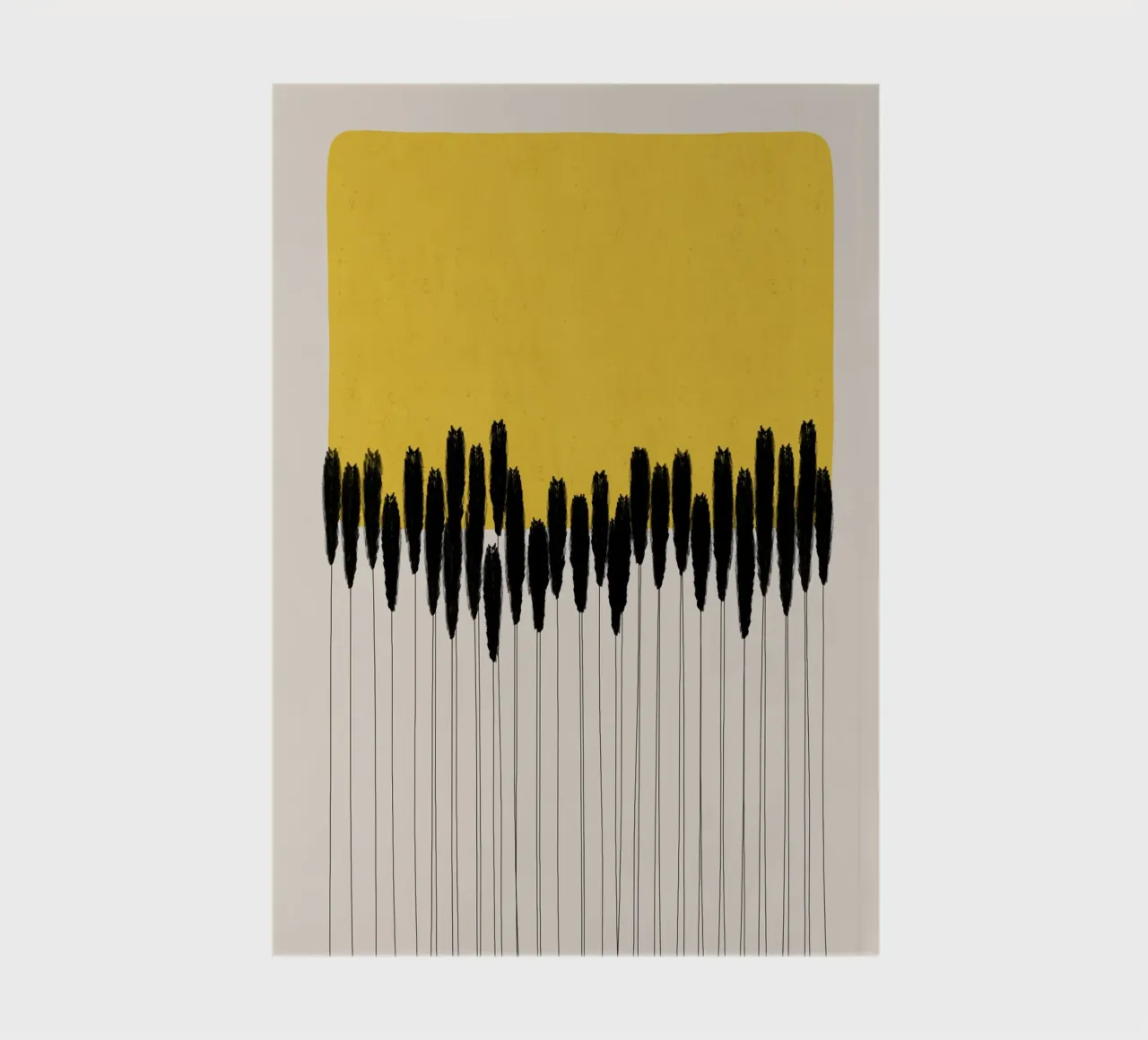 Cats & Dotz - Abstrakte Ohren Notizbuch von The Artcircle