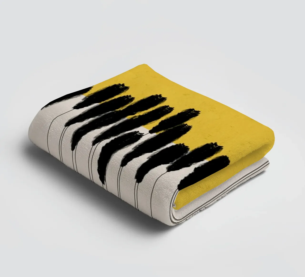 Cats & Dotz - Abstrakte Ohren Handtuch von The Artcircle