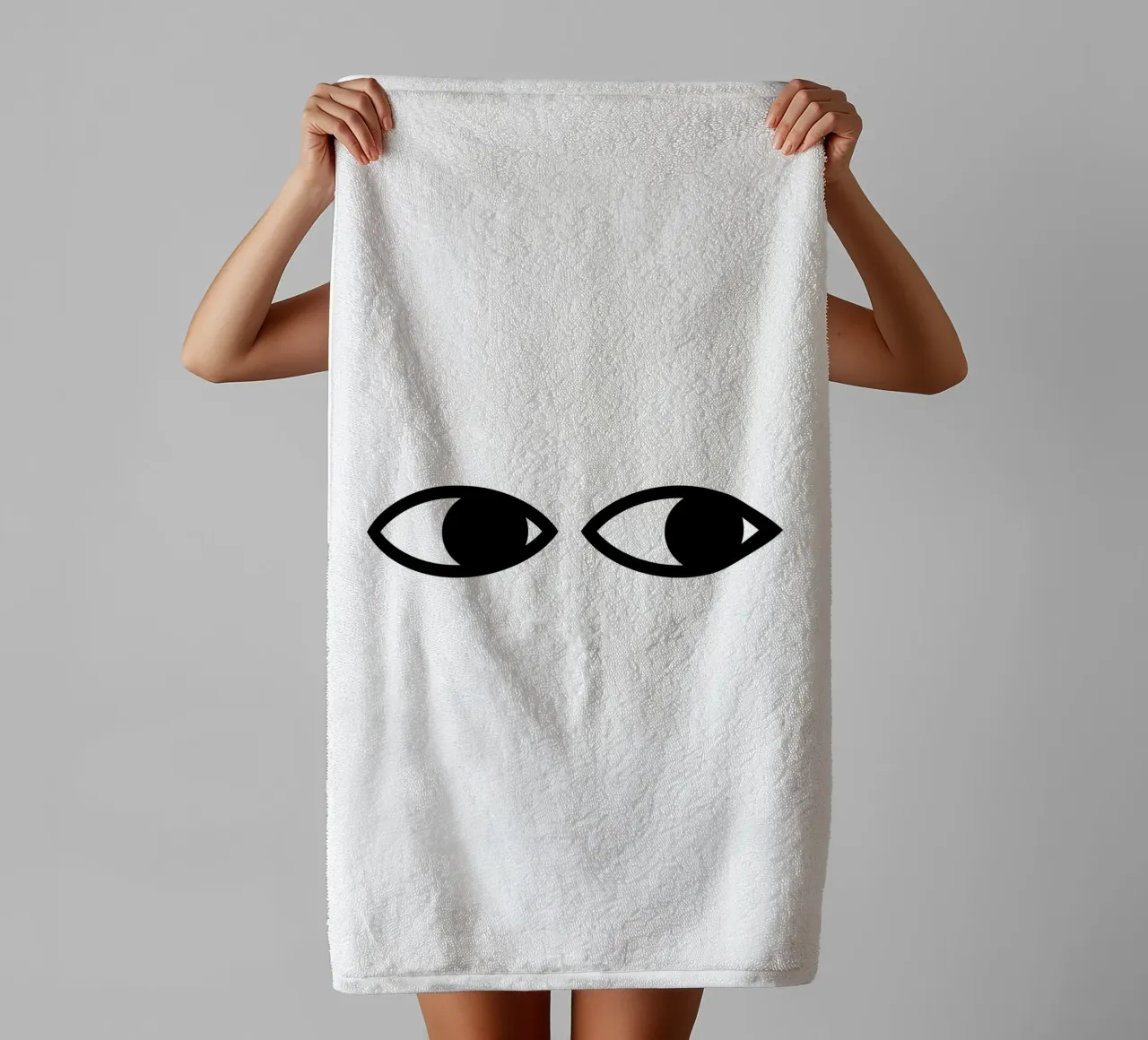 Bombastische zijogen badhanddoek van Paigaam Studio