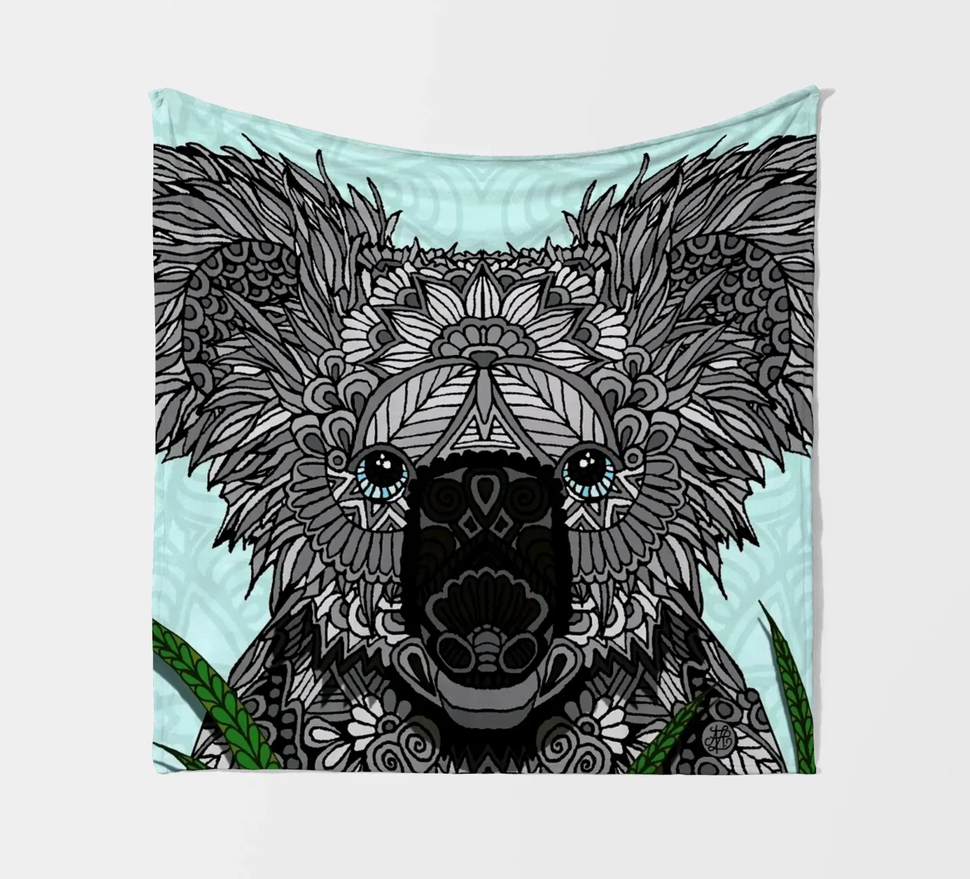 Koala Fleecedecke von Angelika Parker