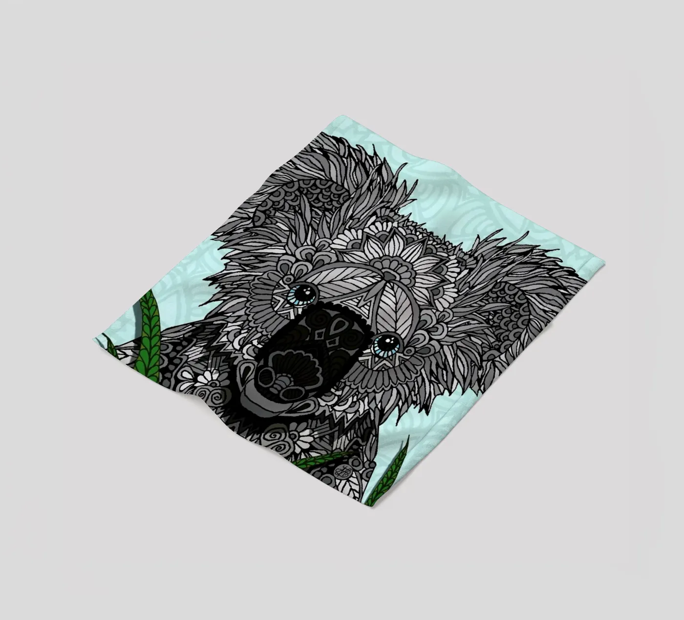 Koala Fleecedecke von Angelika Parker
