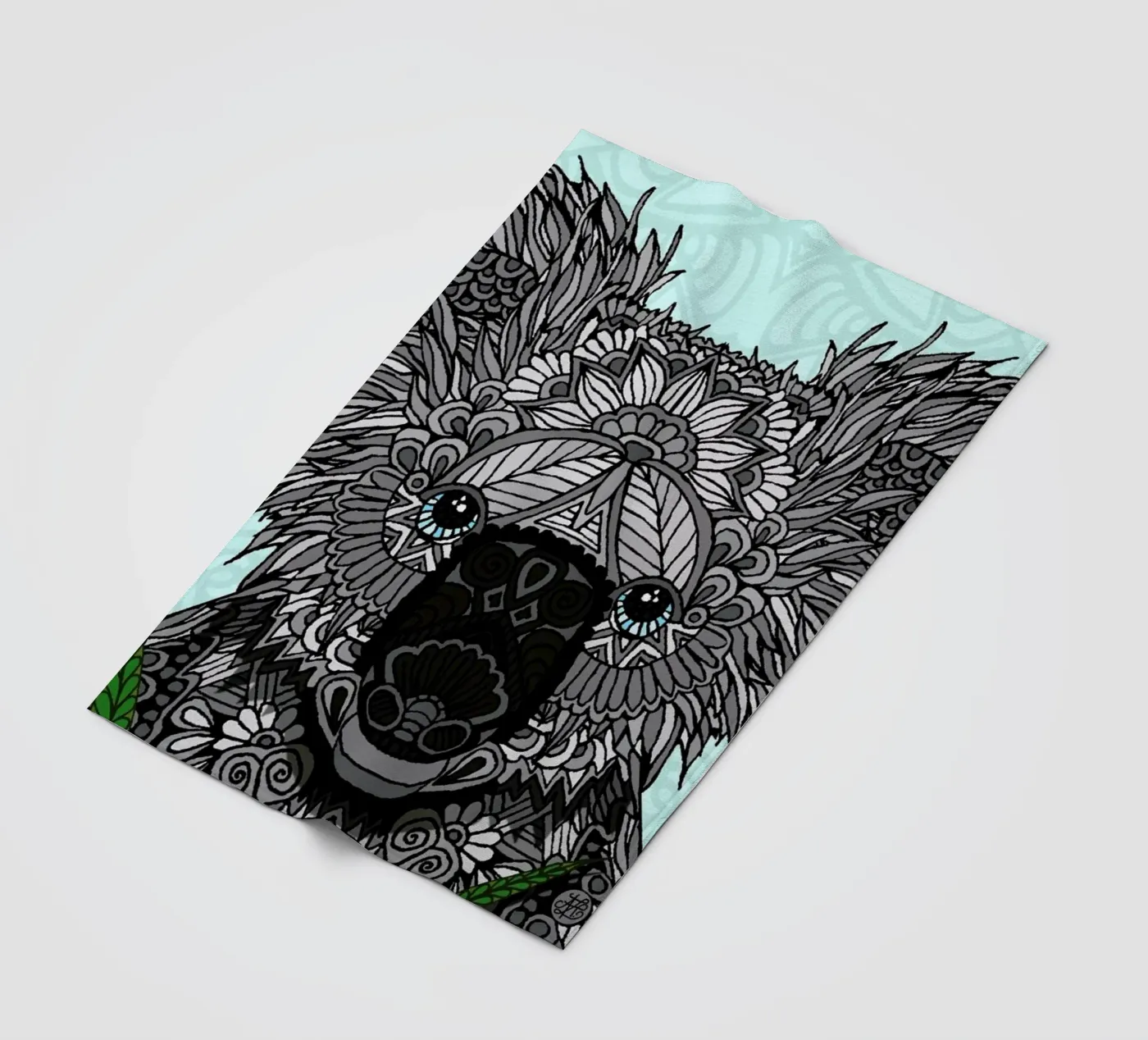 Koala Fleecedecke von Angelika Parker