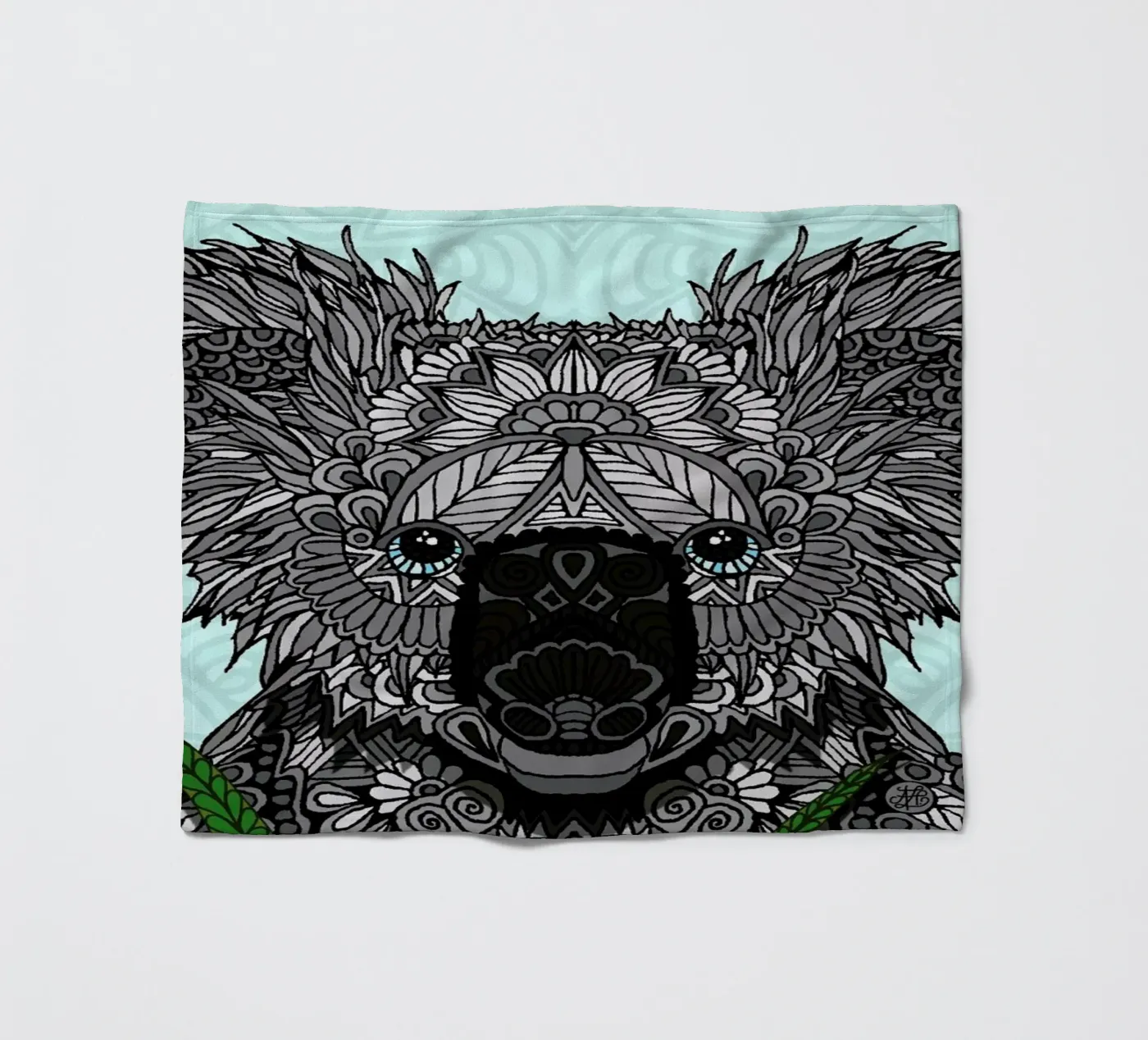 Koala Fleecedecke von Angelika Parker