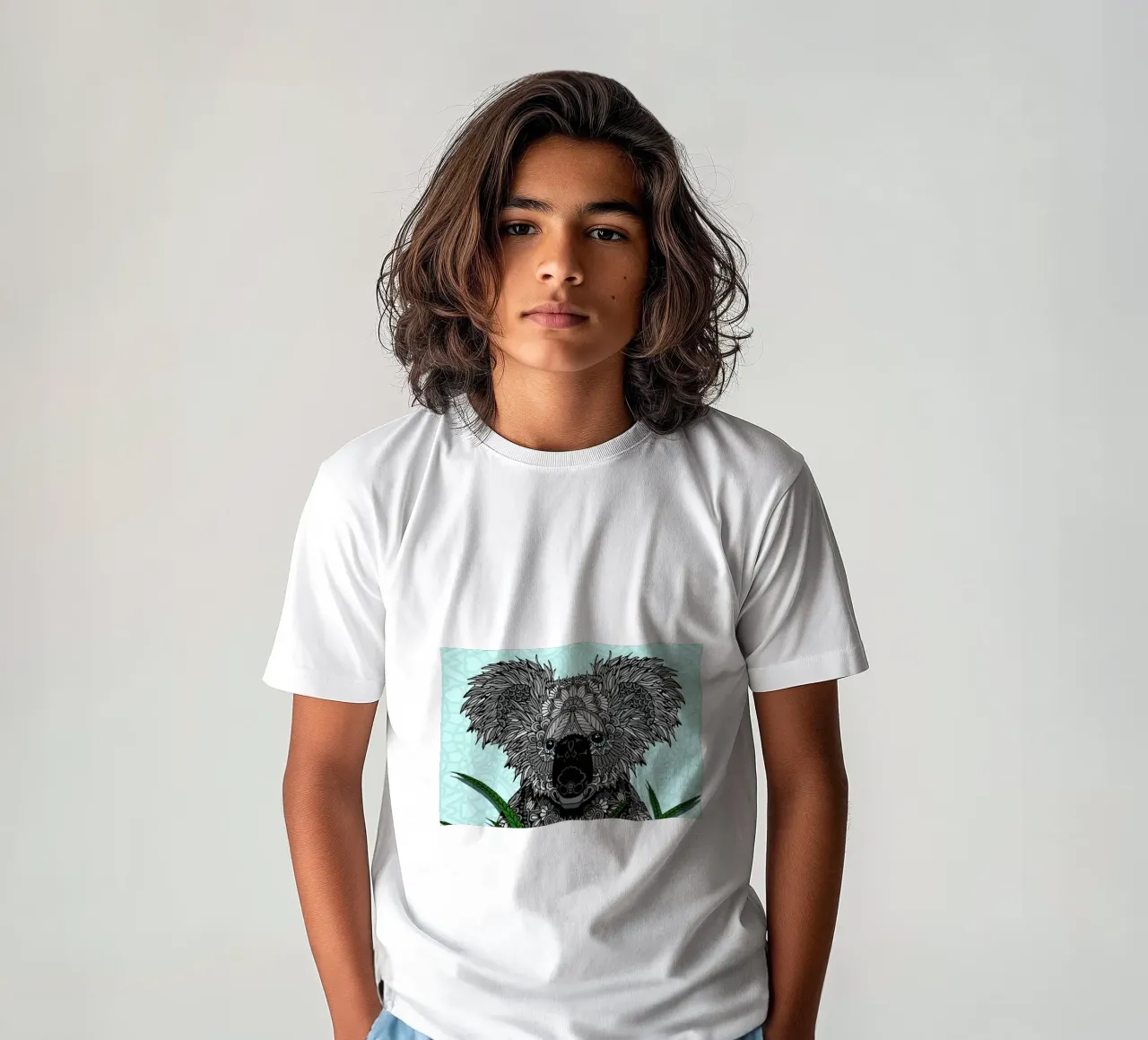 Koala t-shirt bambini da Angelika Parker