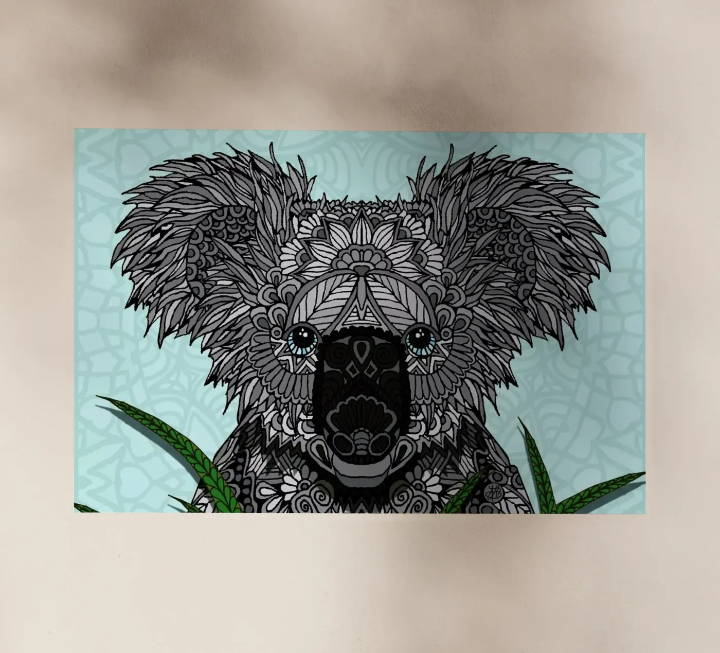 Koala pellicola backlit da Angelika Parker