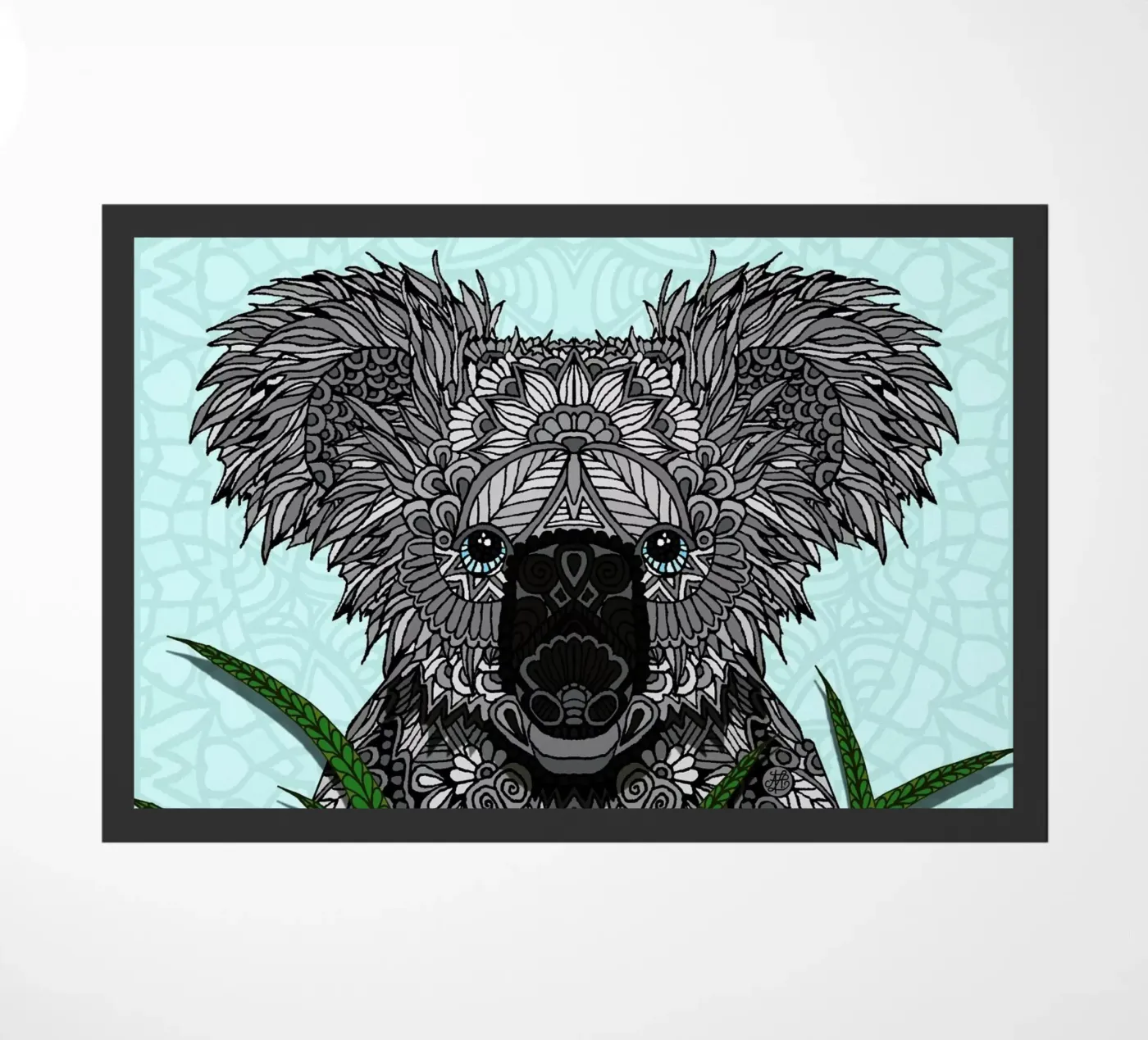 Koala doormat by Angelika Parker