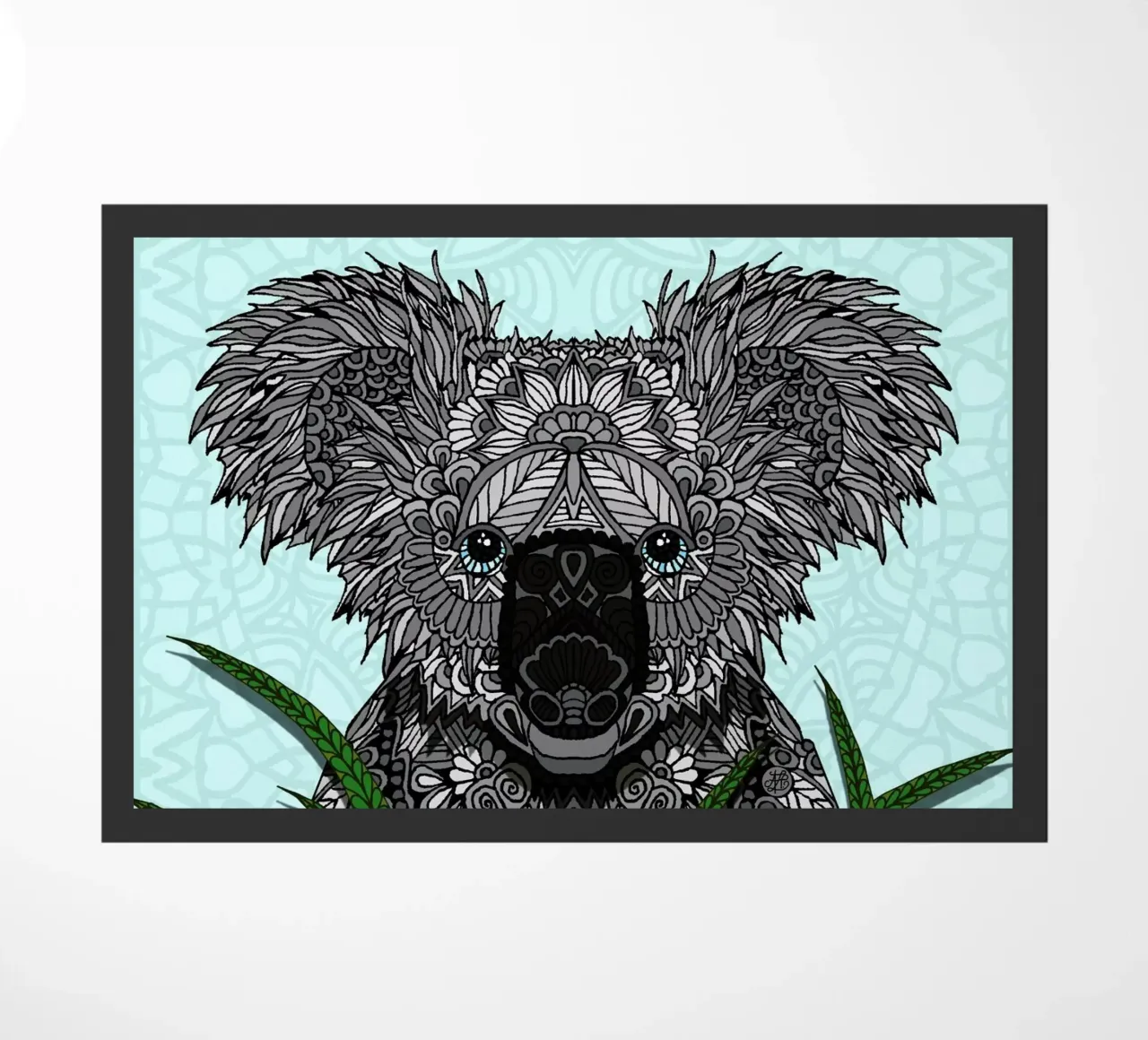 Koala doormat by Angelika Parker