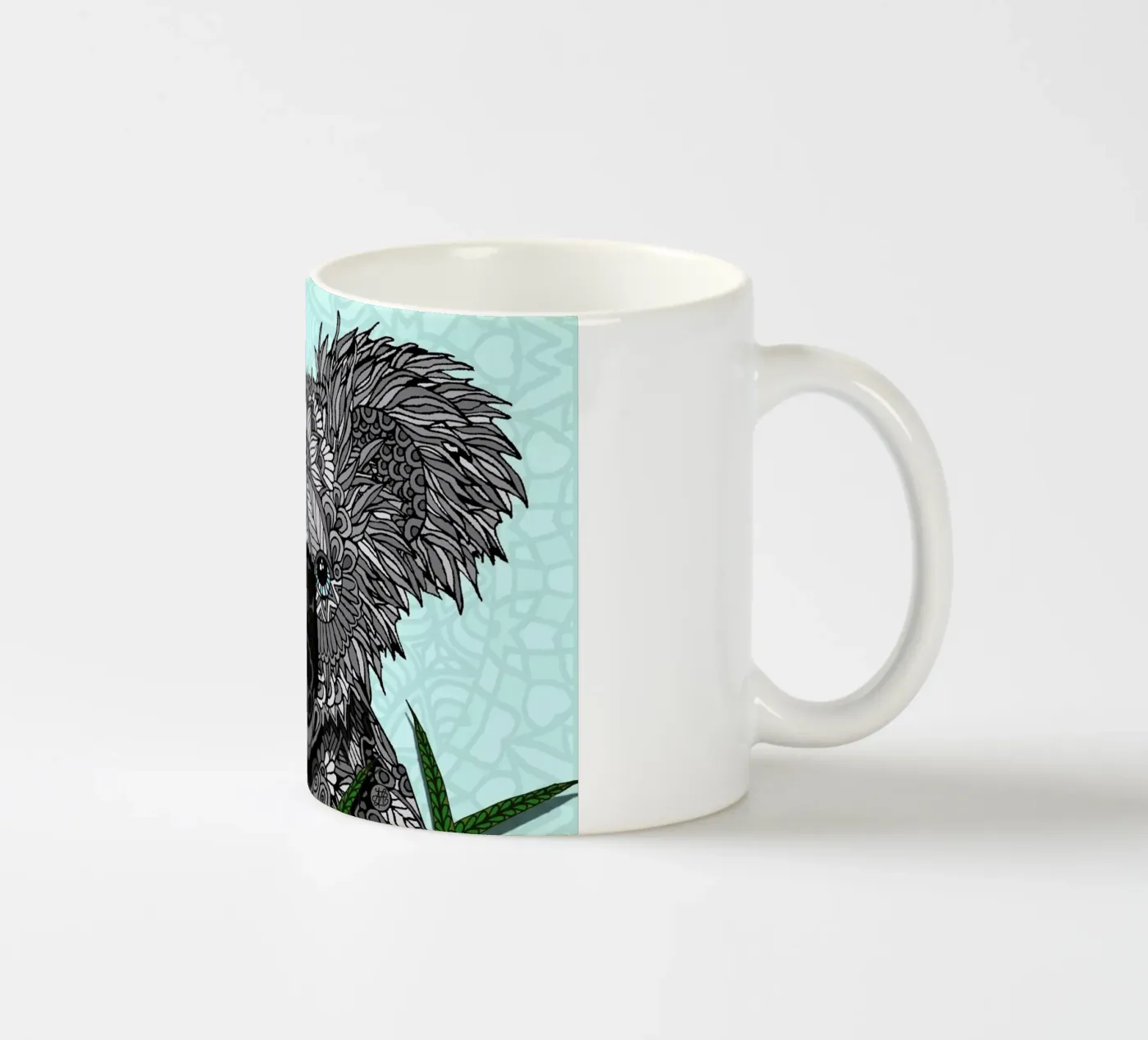 Koala ceramic mug by Angelika Parker