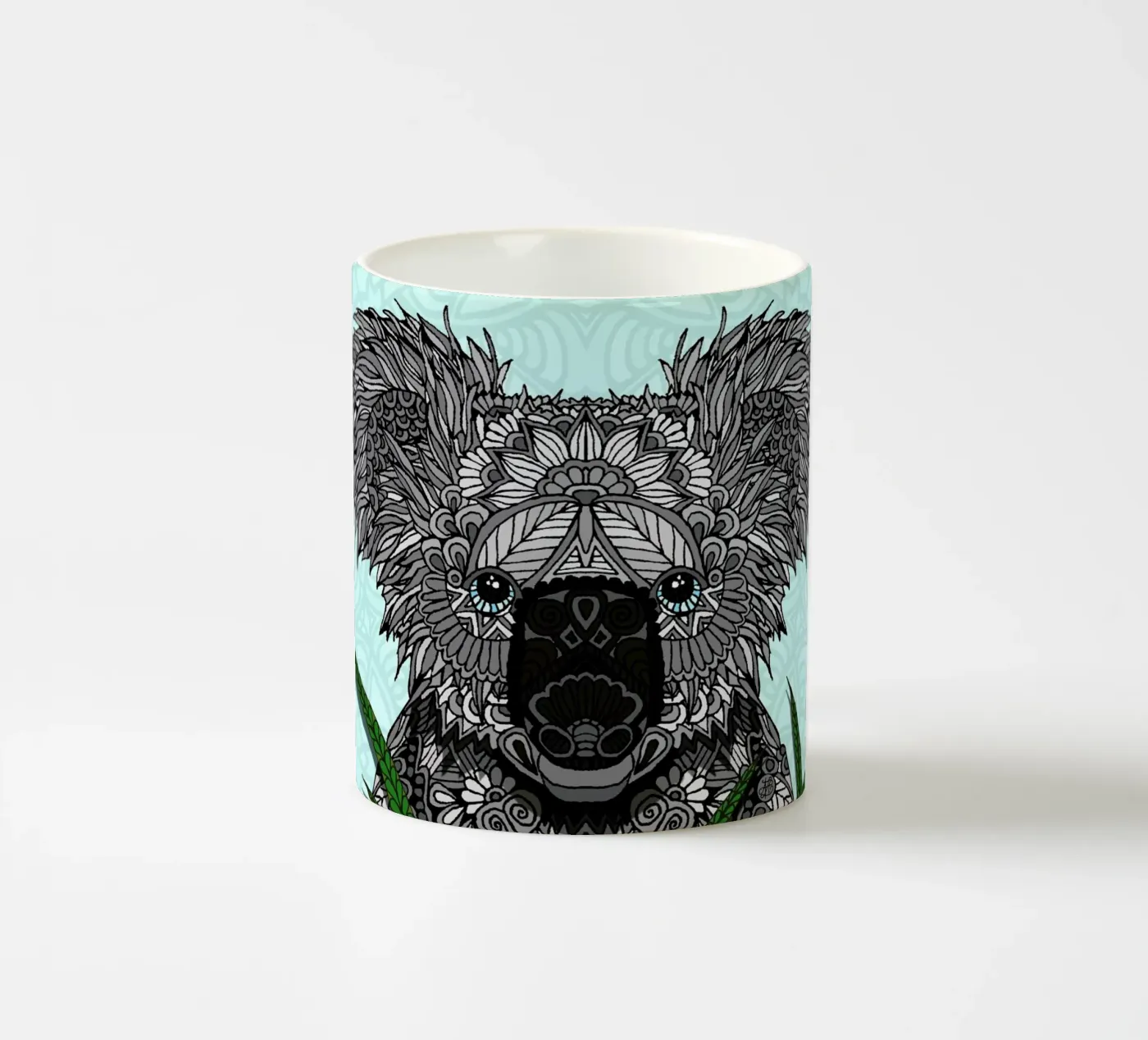 Koala ceramic mug by Angelika Parker