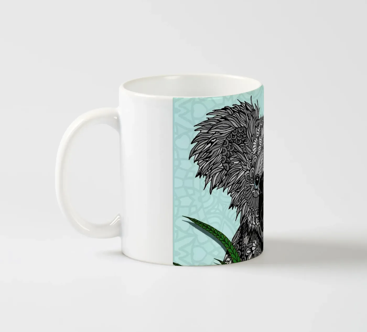 Koala ceramic mug by Angelika Parker