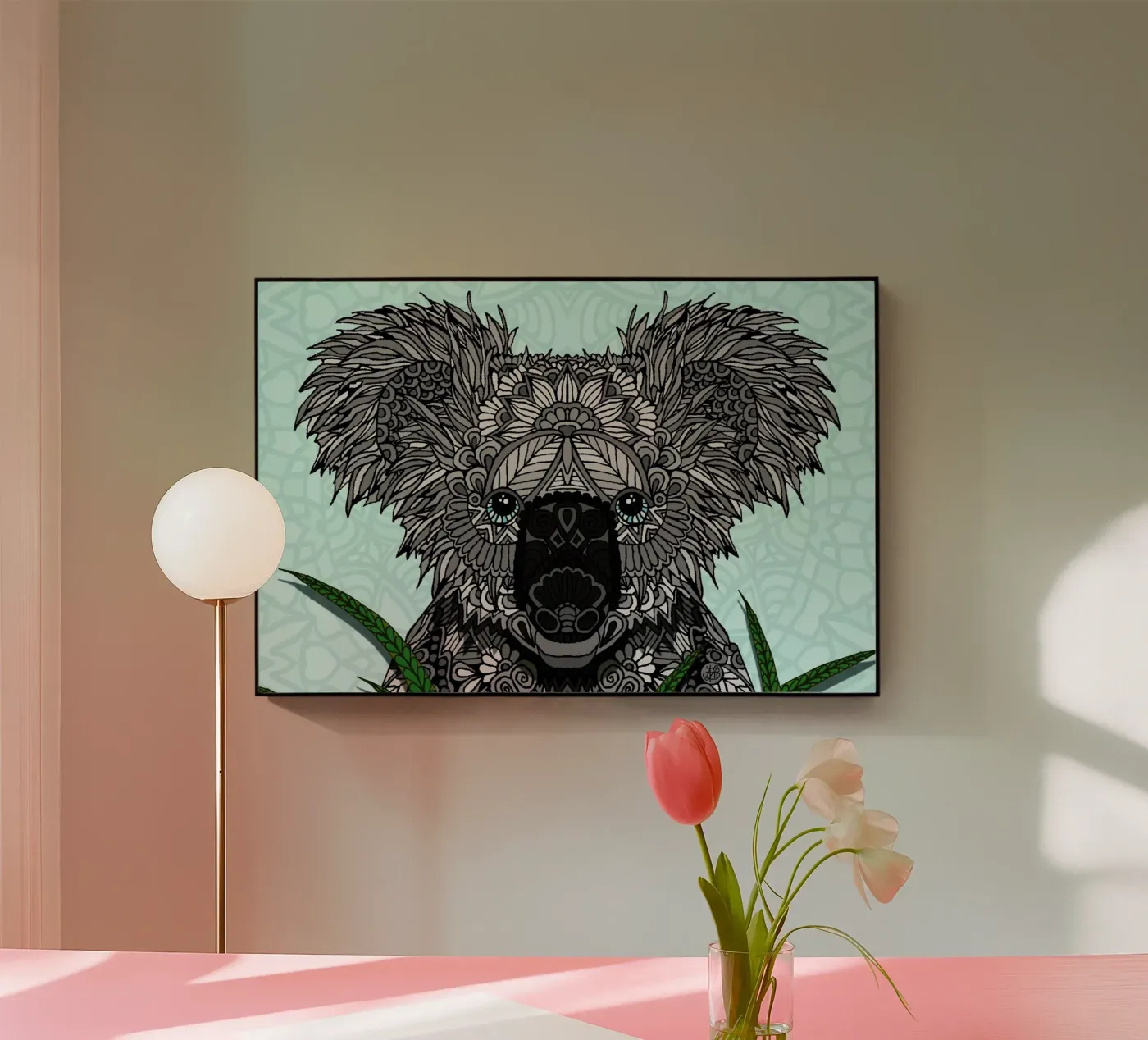 Koala plexiglass da Angelika Parker