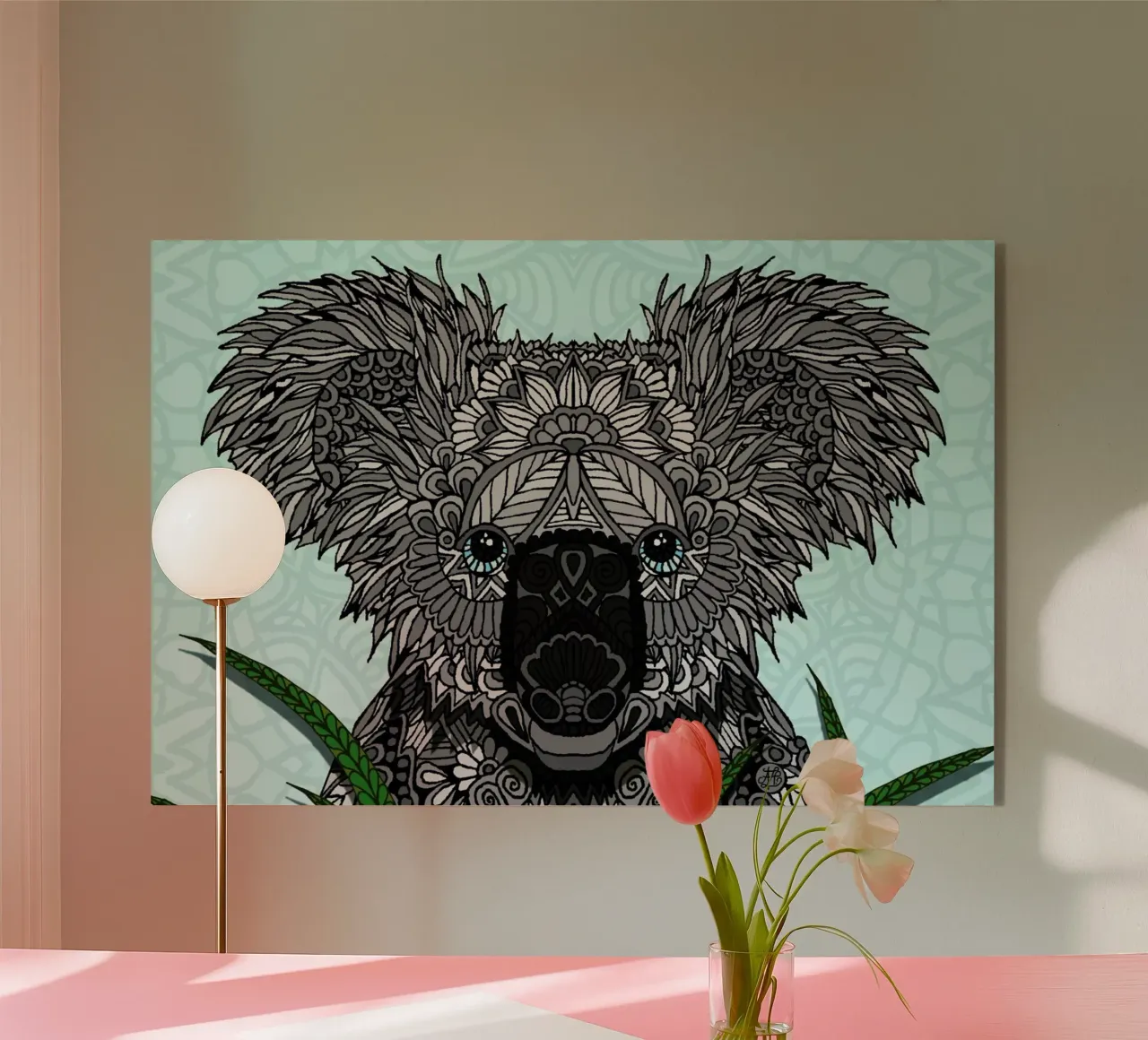 Koala plexiglass da Angelika Parker