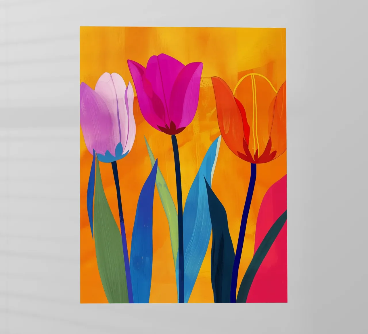 Tulipani colorati | Natura morta inondata di sole pellicola backlit da Autofocus