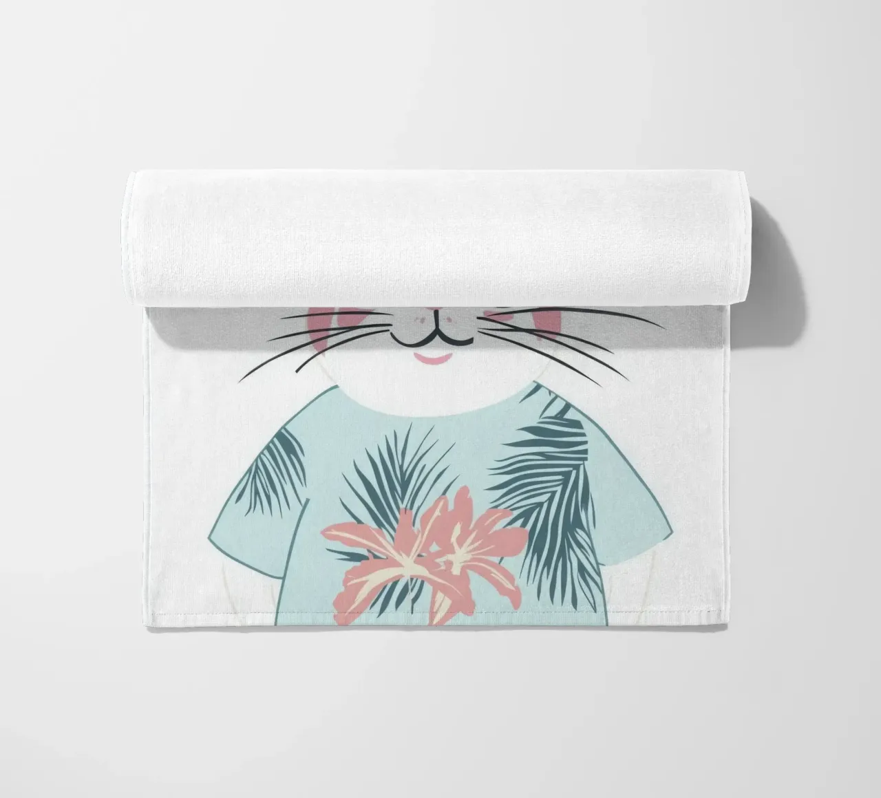 Coniglio tropicale telo mare da So Cute Land - Affiches et posters