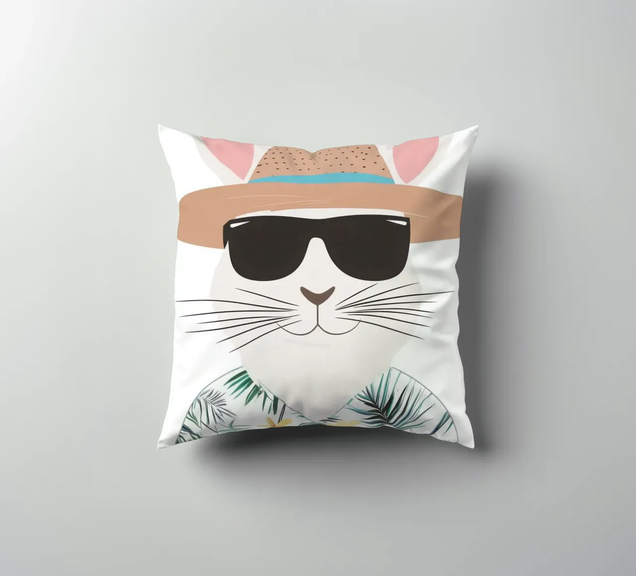 Coniglietto tropicale cuscino da So Cute Land - Affiches et posters