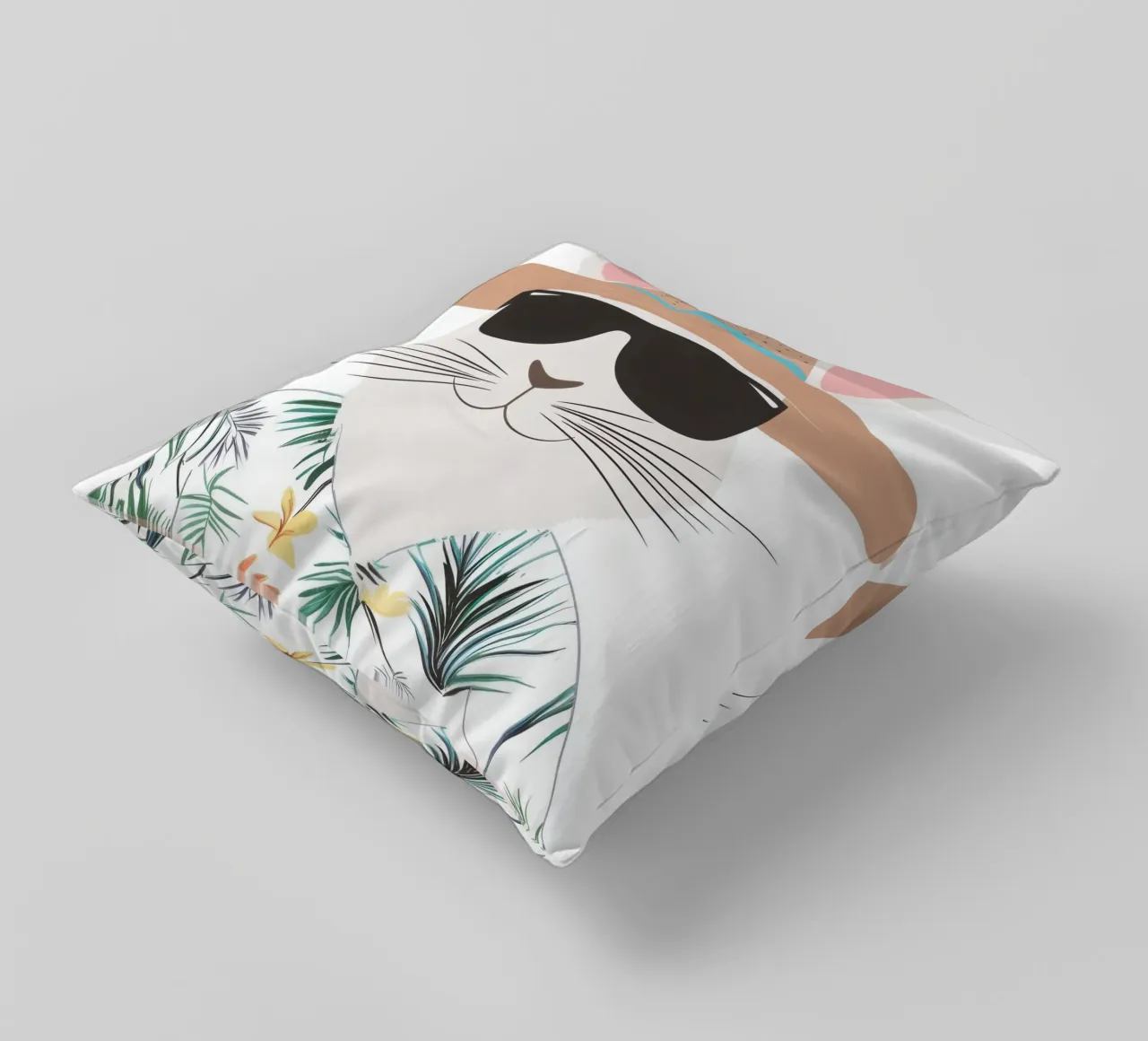 Coniglietto tropicale cuscino da So Cute Land - Affiches et posters