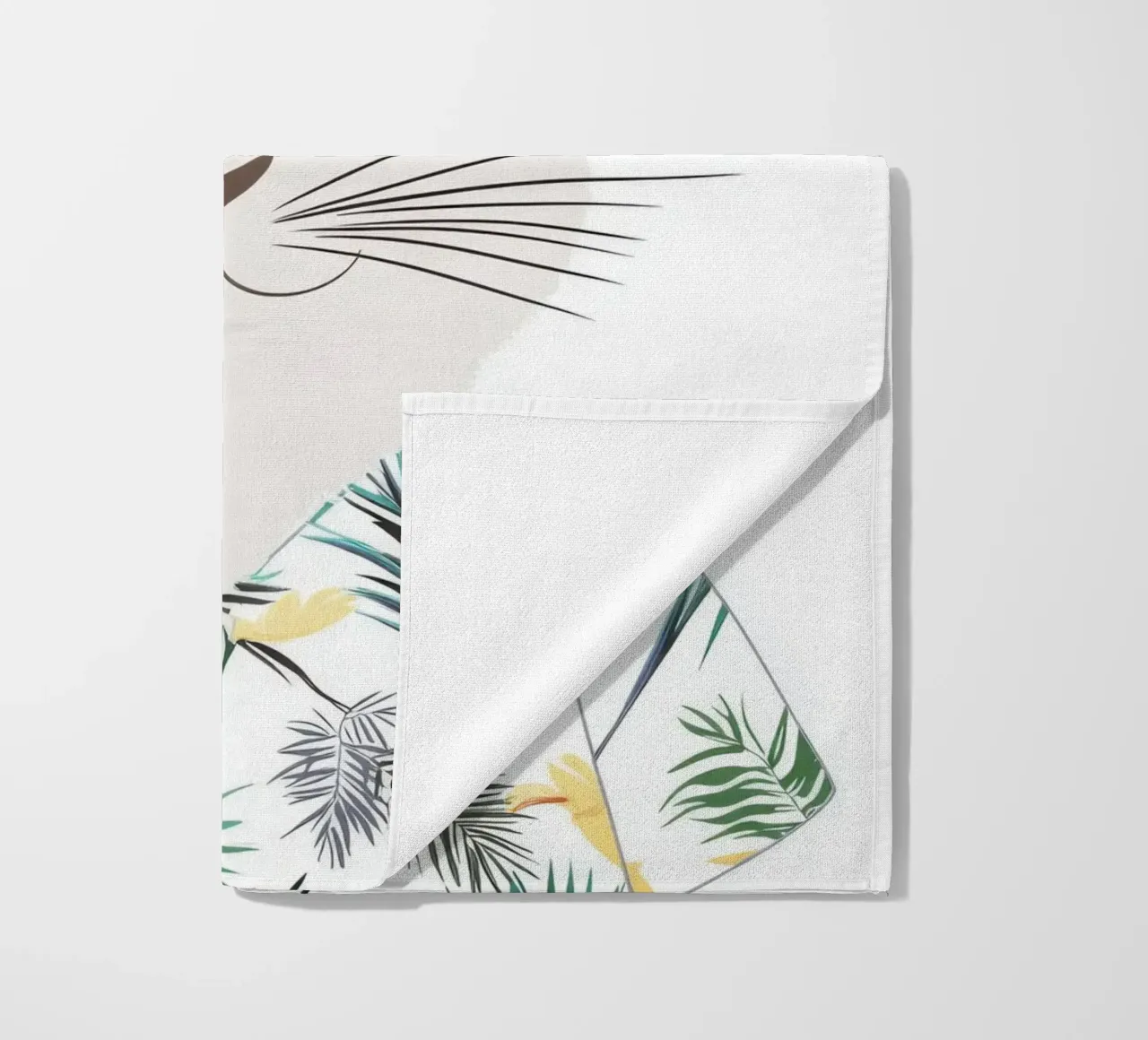 Coniglietto tropicale telo mare da So Cute Land - Affiches et posters