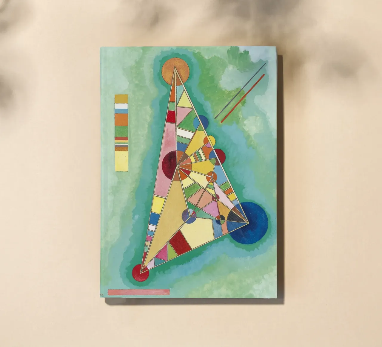 Kandinsky - Variegation in the triangle notebook by ARTOTHEK