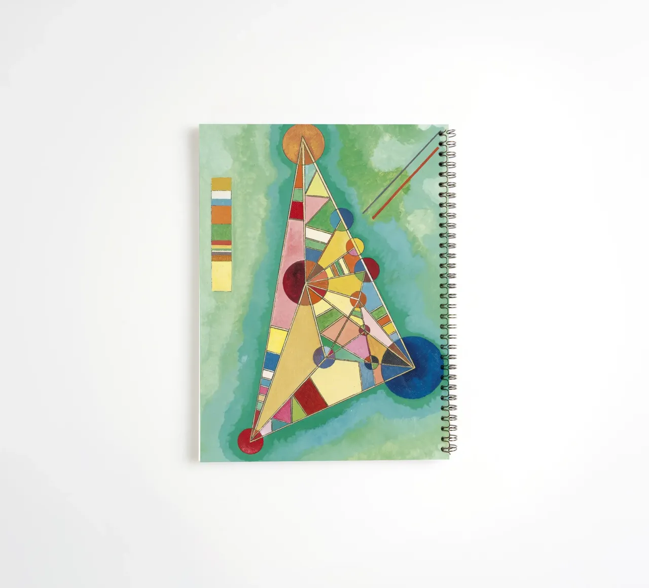 Kandinsky - Variegation in the triangle spiral notebook by ARTOTHEK